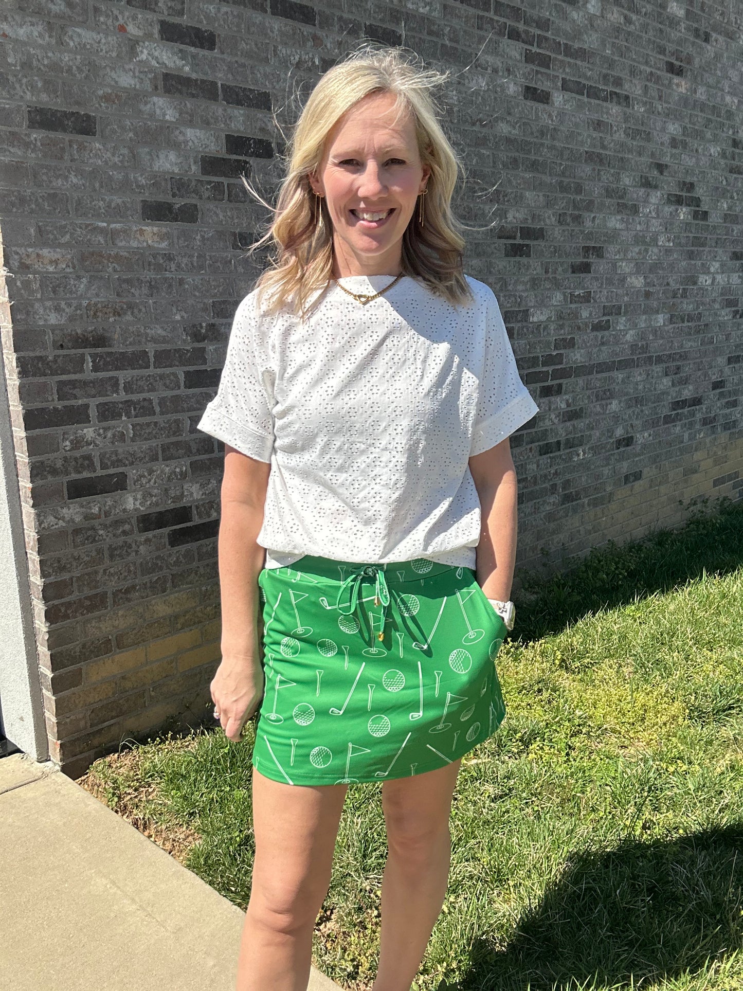 Breezy Eyelet Top