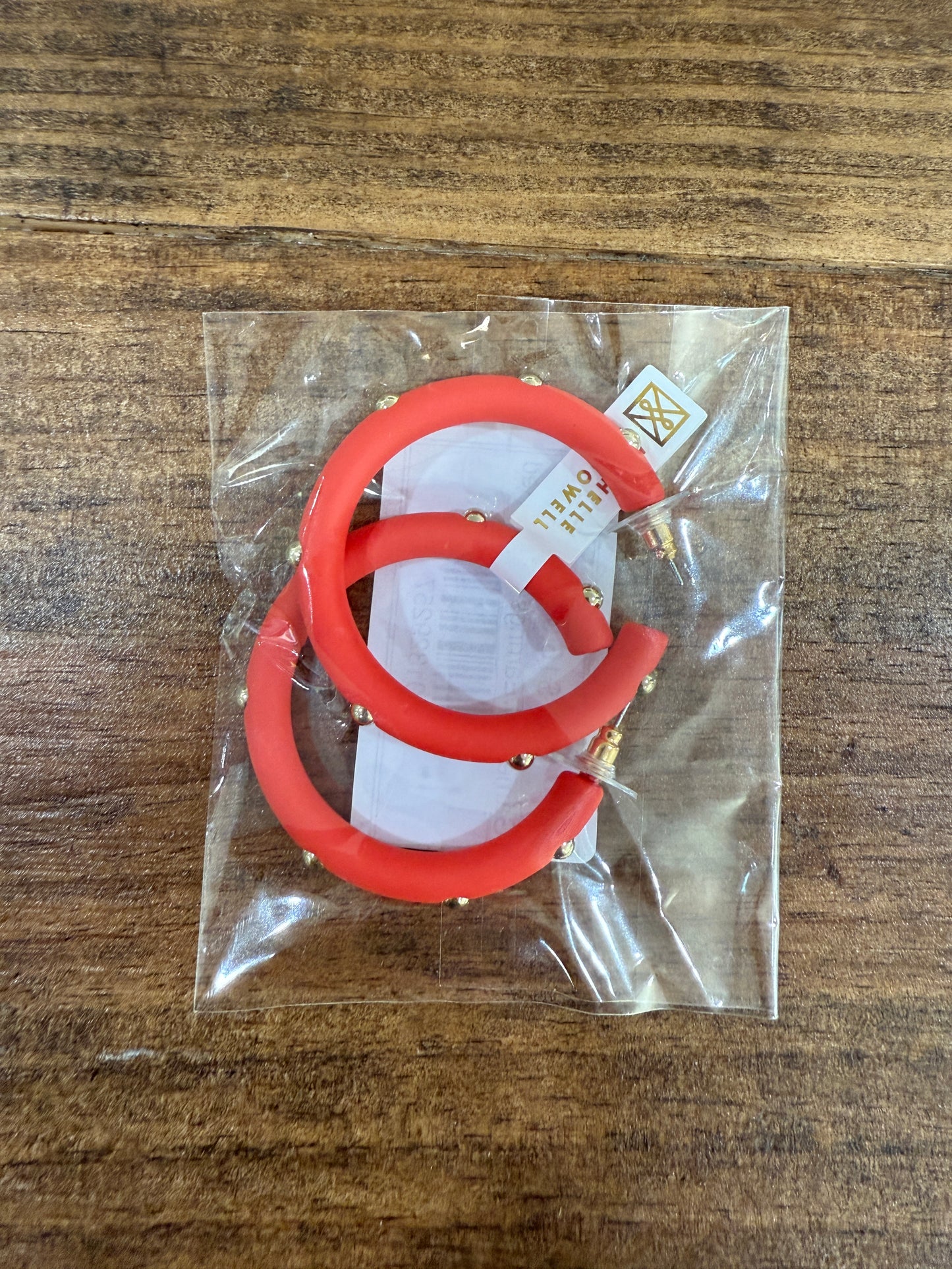 Game Day Earrings- Large Red