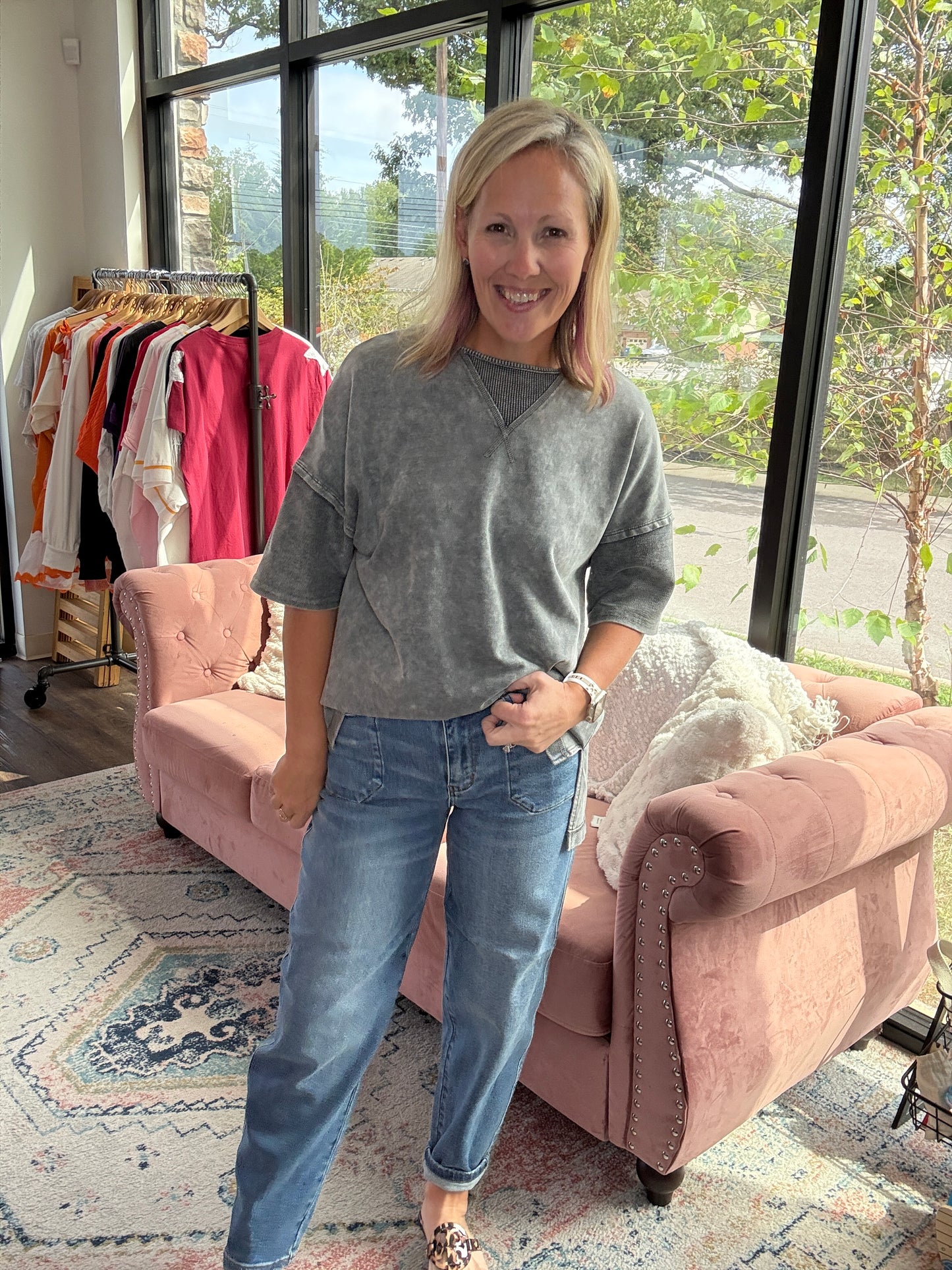 JB Barrel Stitch Jean