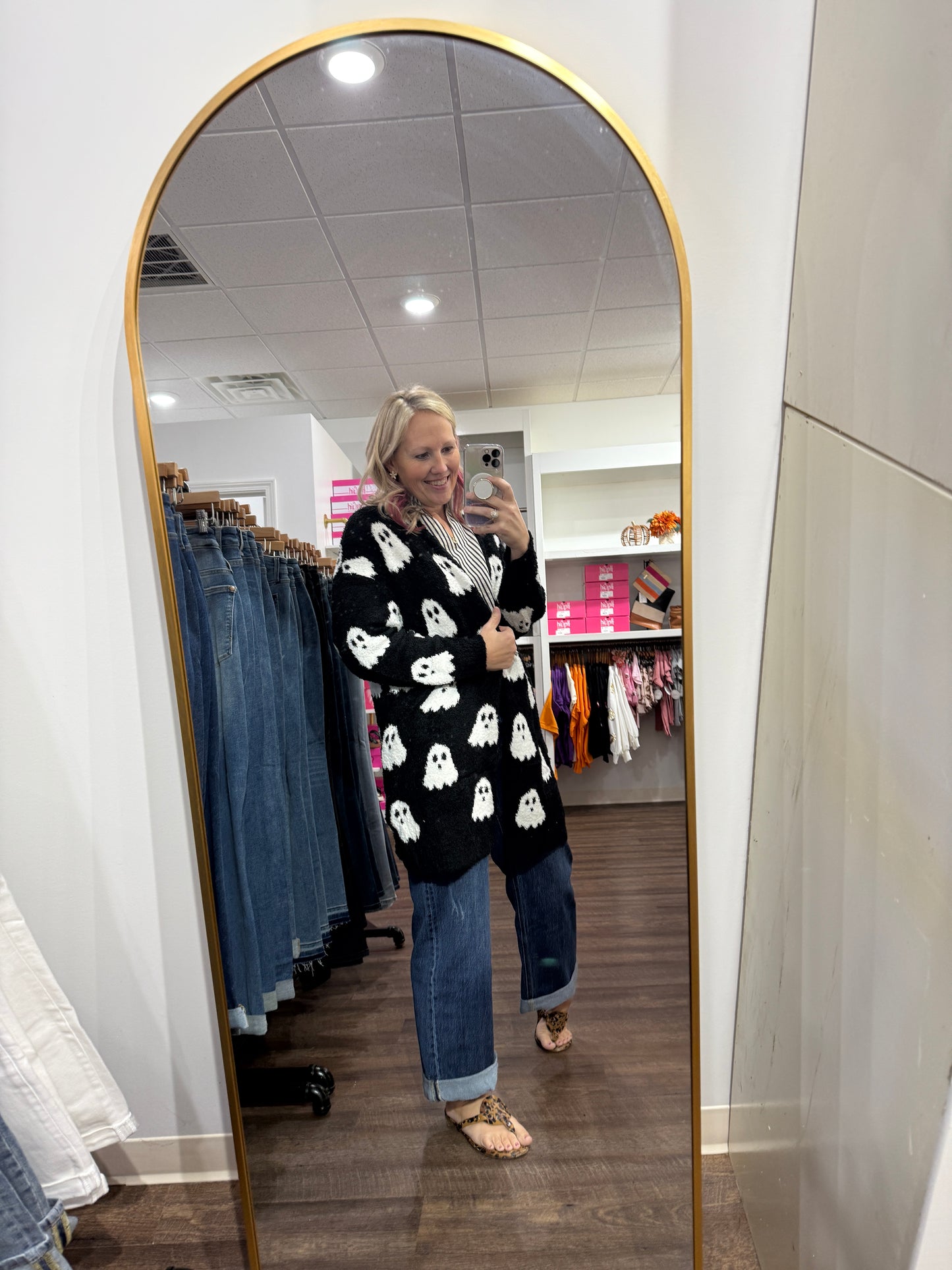 Ghost Reversible Cloud Cardigan