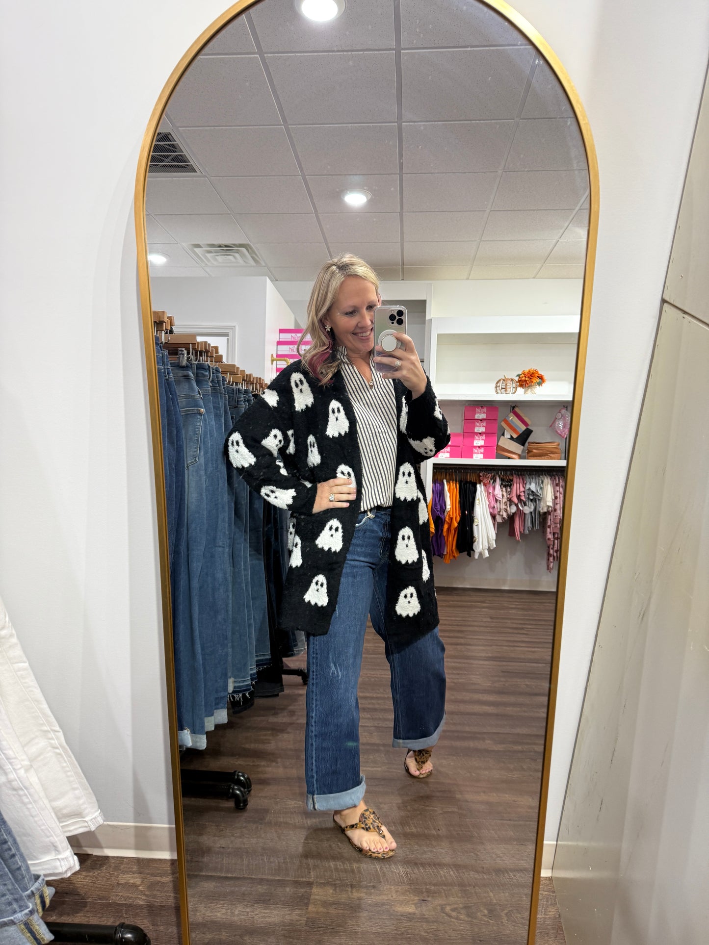 Ghost Reversible Cloud Cardigan