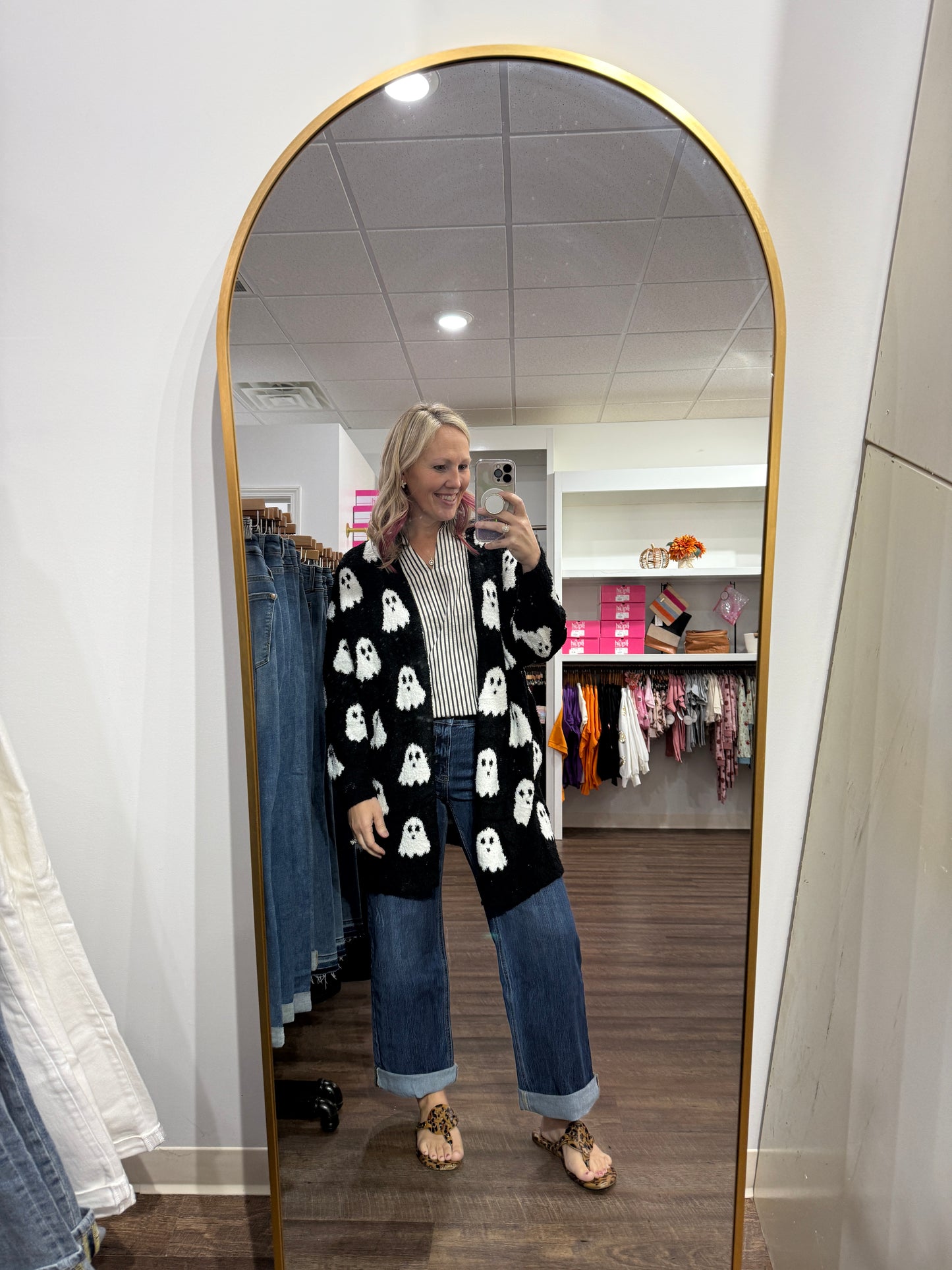 Ghost Reversible Cloud Cardigan