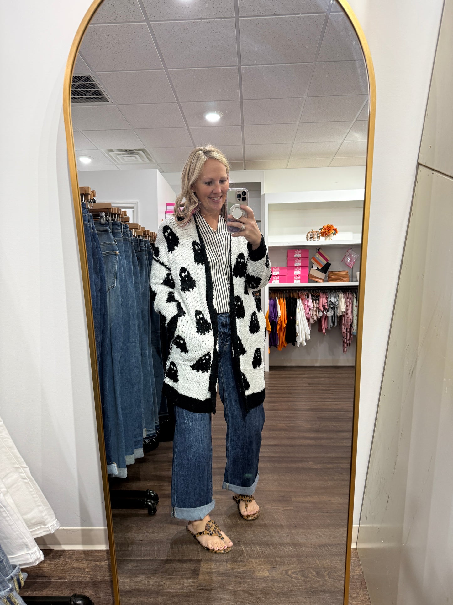 Ghost Reversible Cloud Cardigan