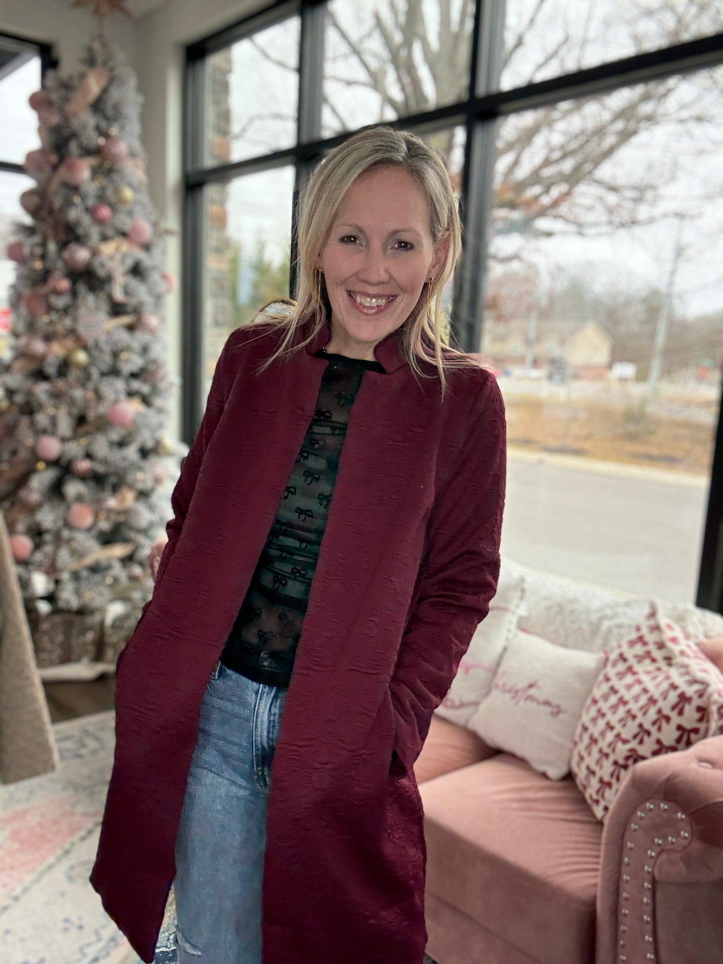 ❄️Vintage Wine Jacket