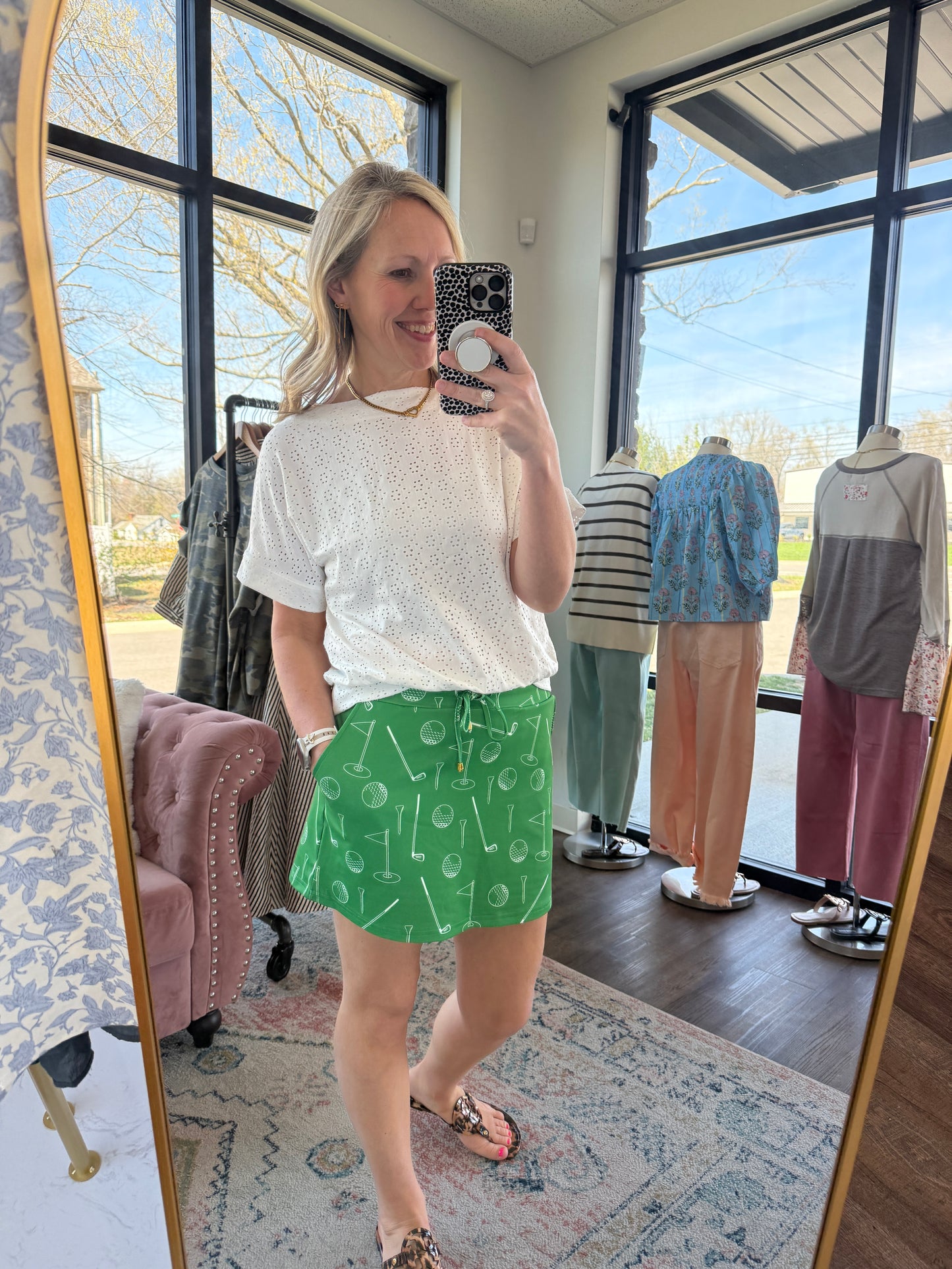 On Par Golf Skort