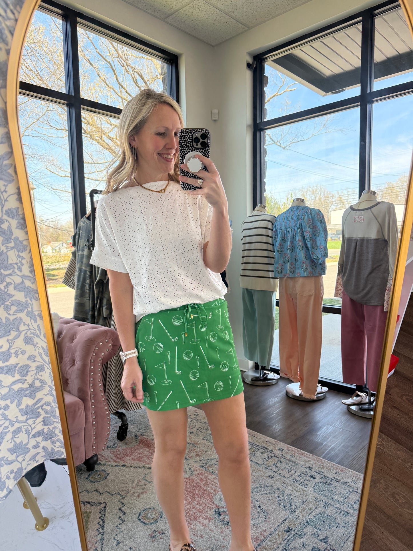 On Par Golf Skort