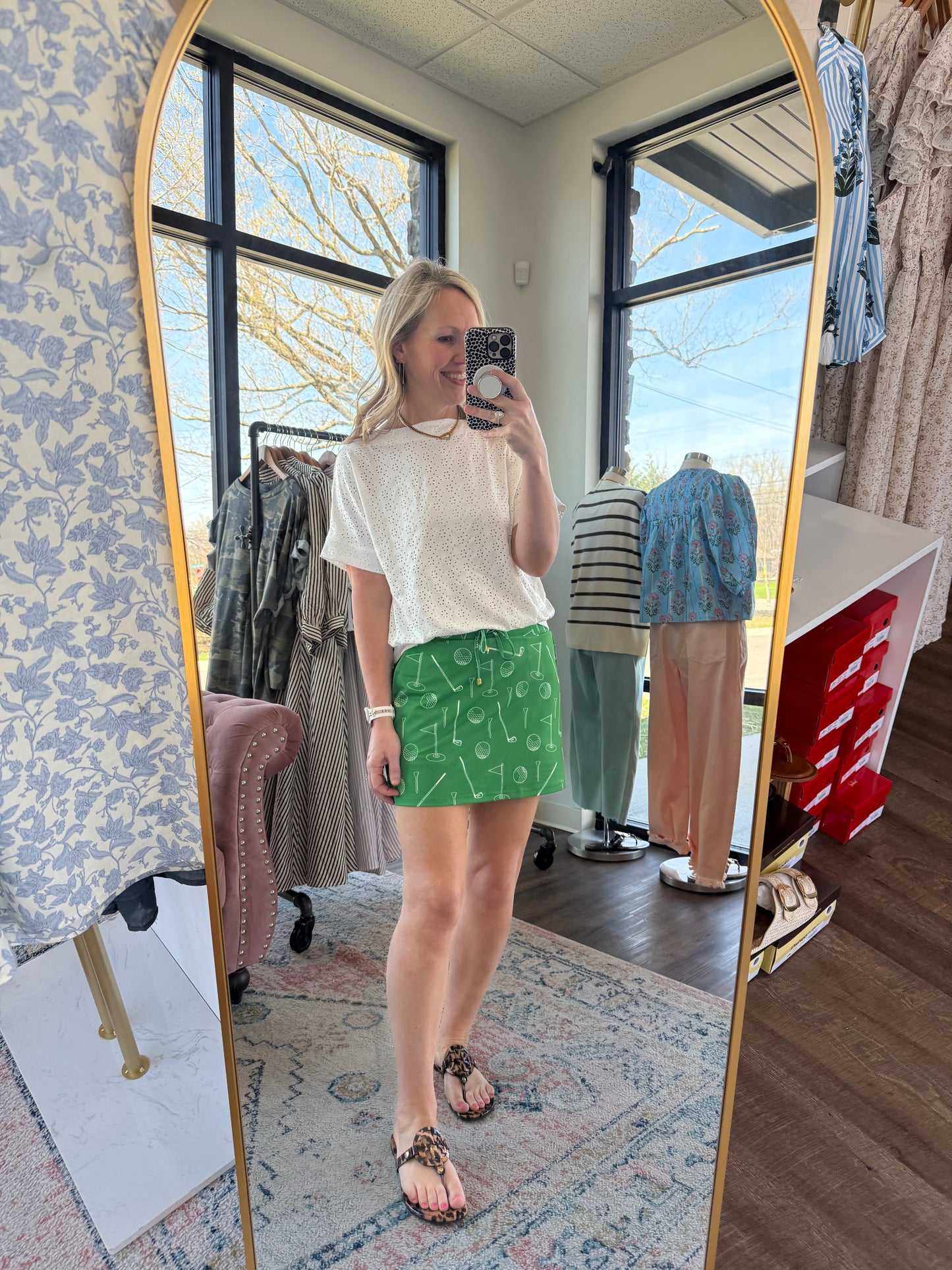 On Par Golf Skort