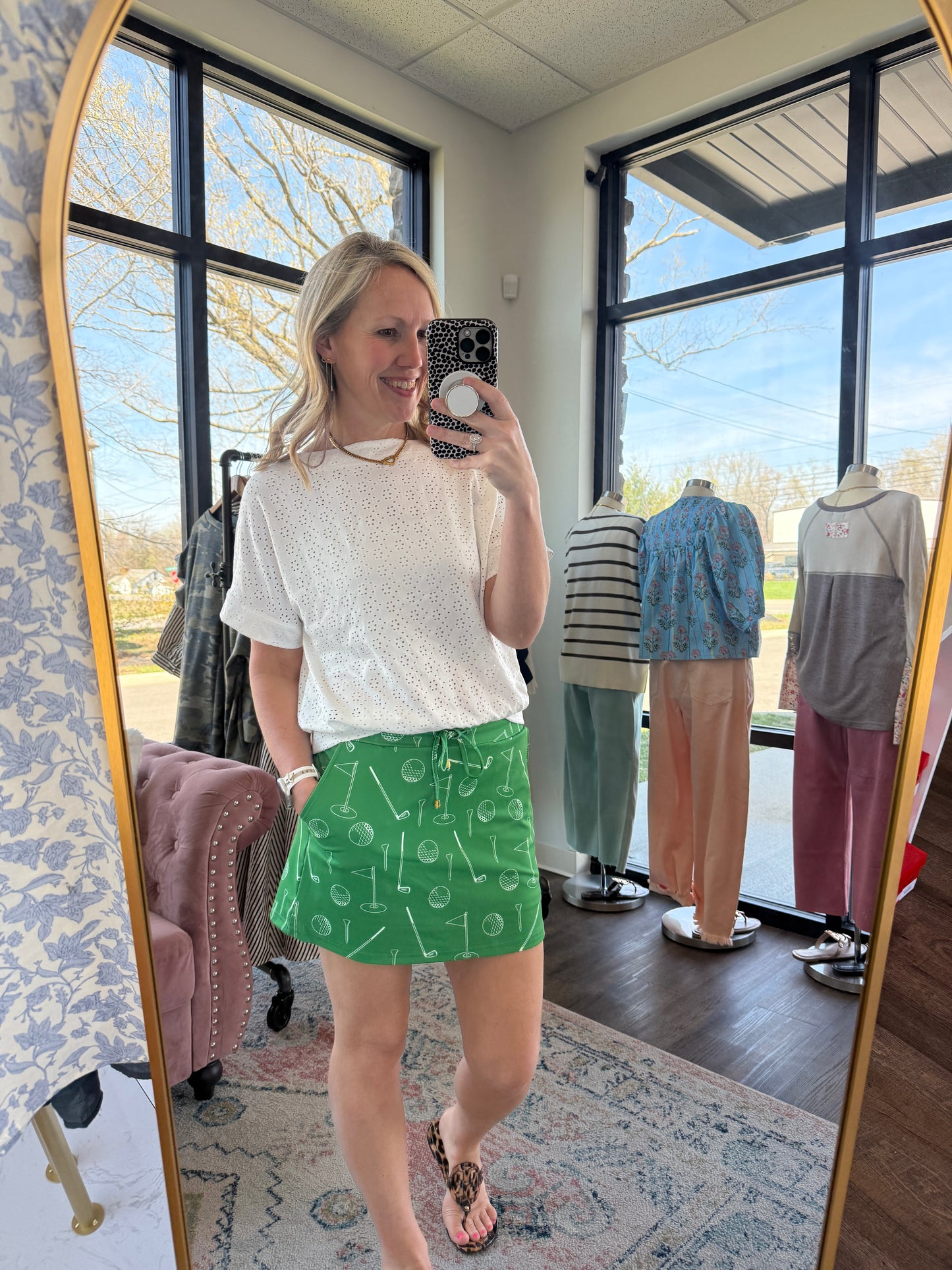 On Par Golf Skort