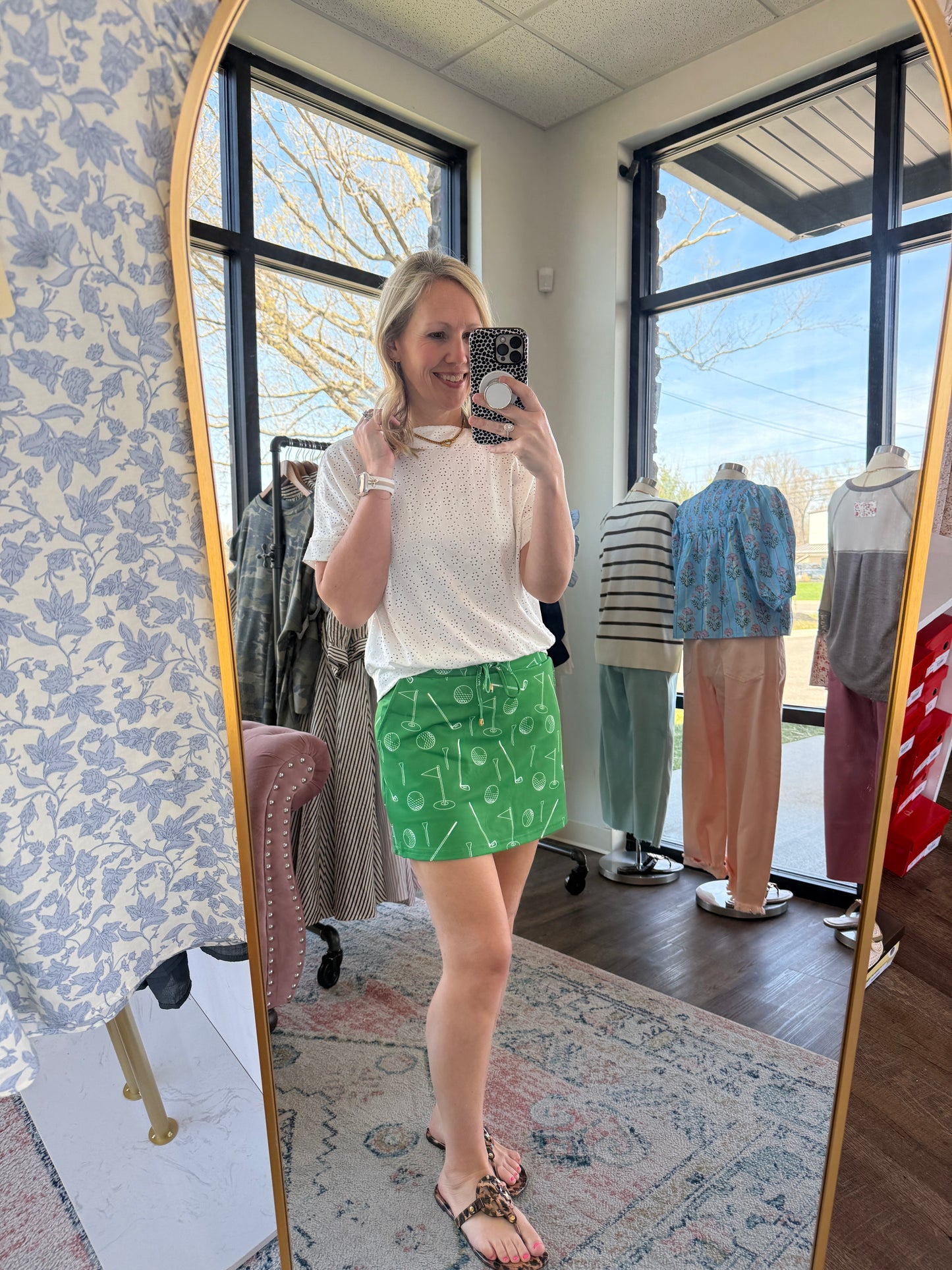 On Par Golf Skort
