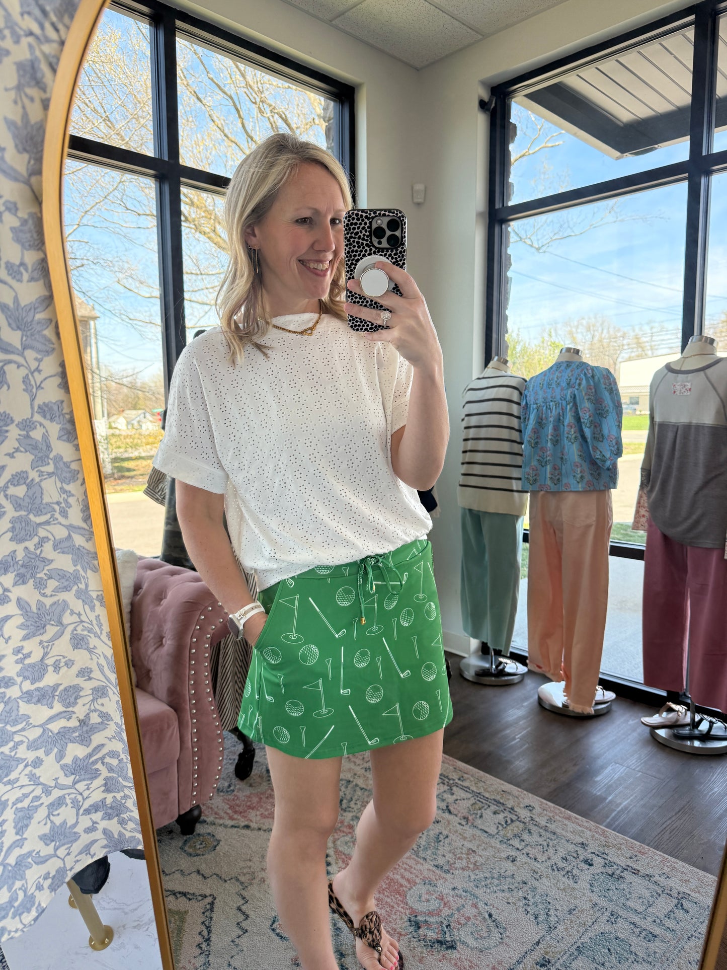 On Par Golf Skort