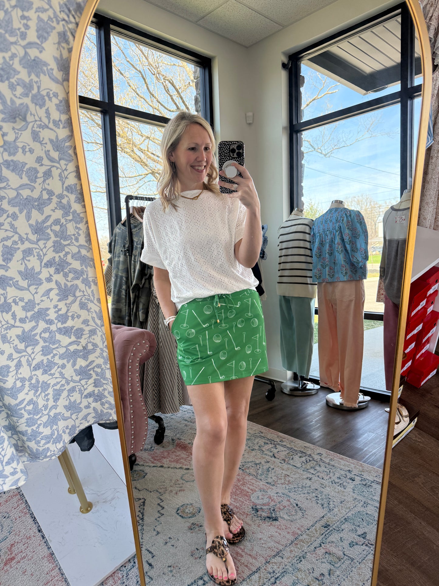 On Par Golf Skort