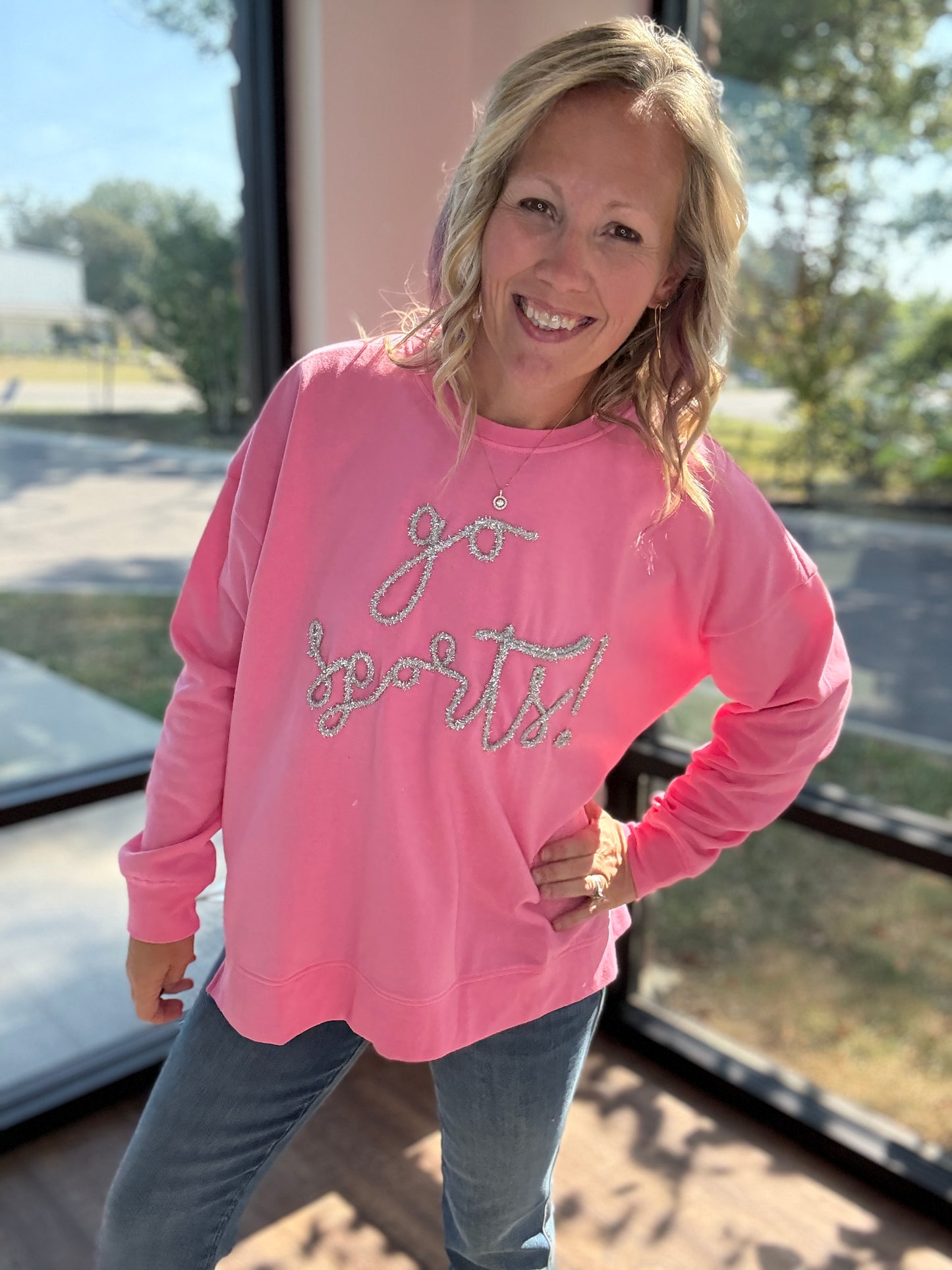 Game Day Sparkle Sweatshirts