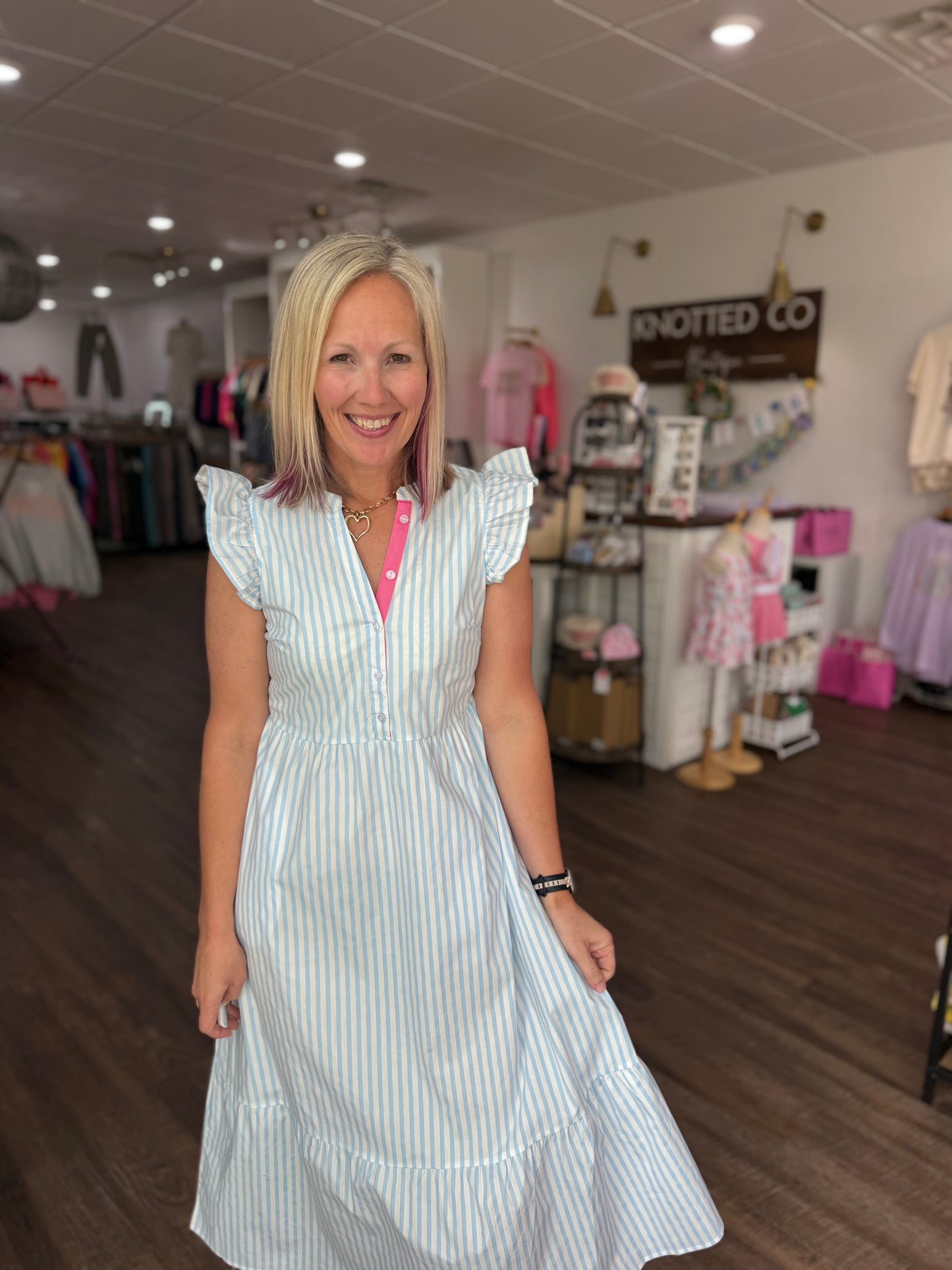 Sweet Stripes Dress