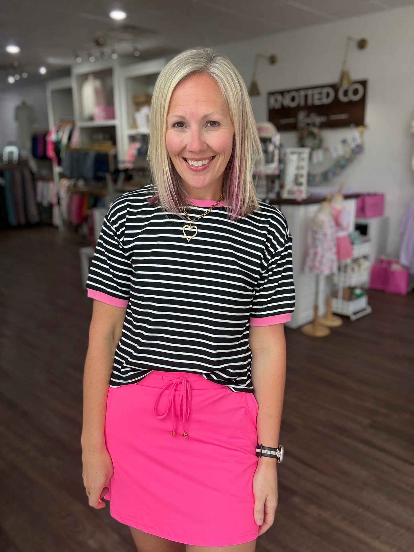 Retro Pop Stripe Tee
