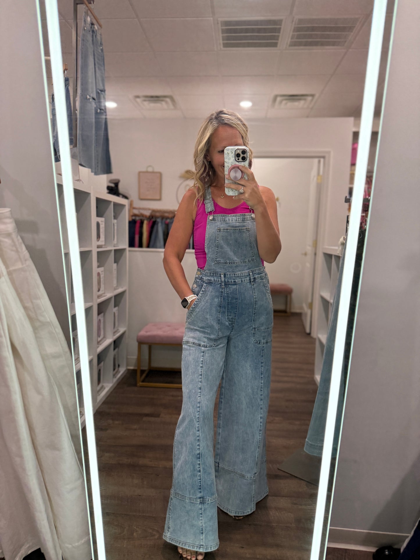 Monroe Denim Overalls