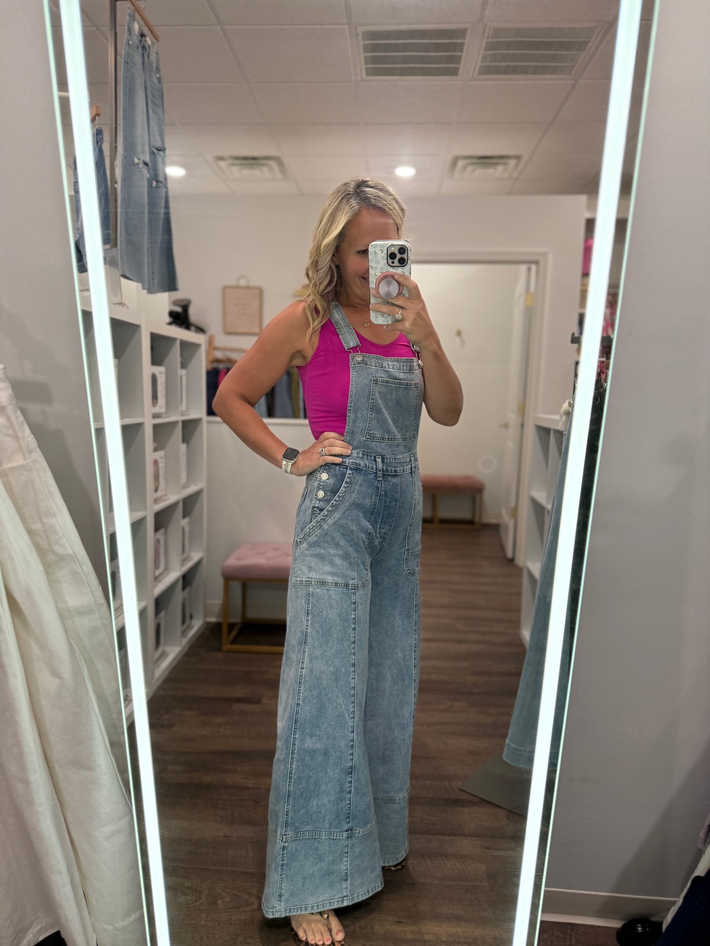 Monroe Denim Overalls