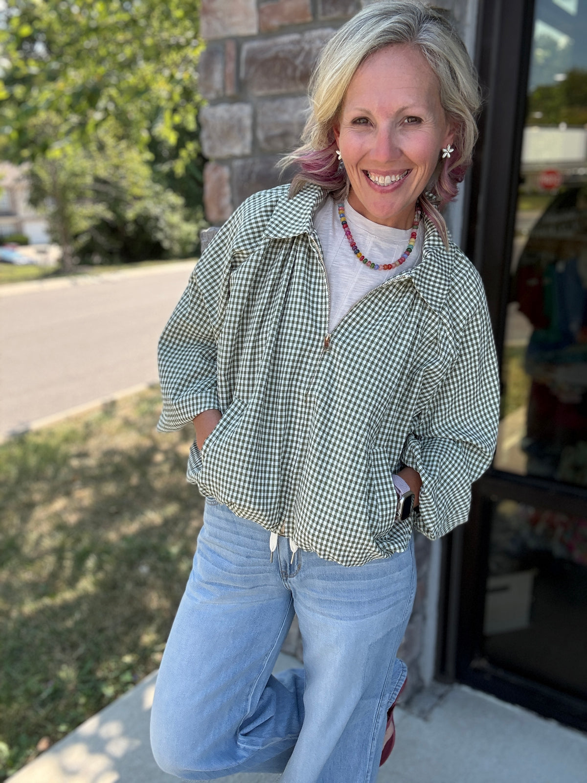 Gingham, Please Jacket
