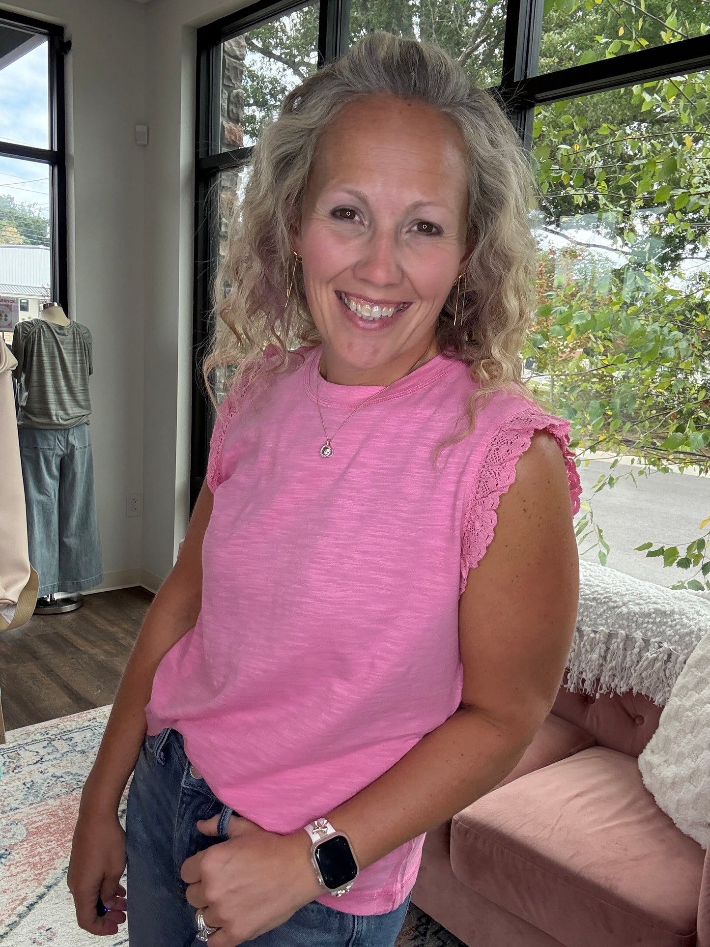 Sweet Lace Days- Pink