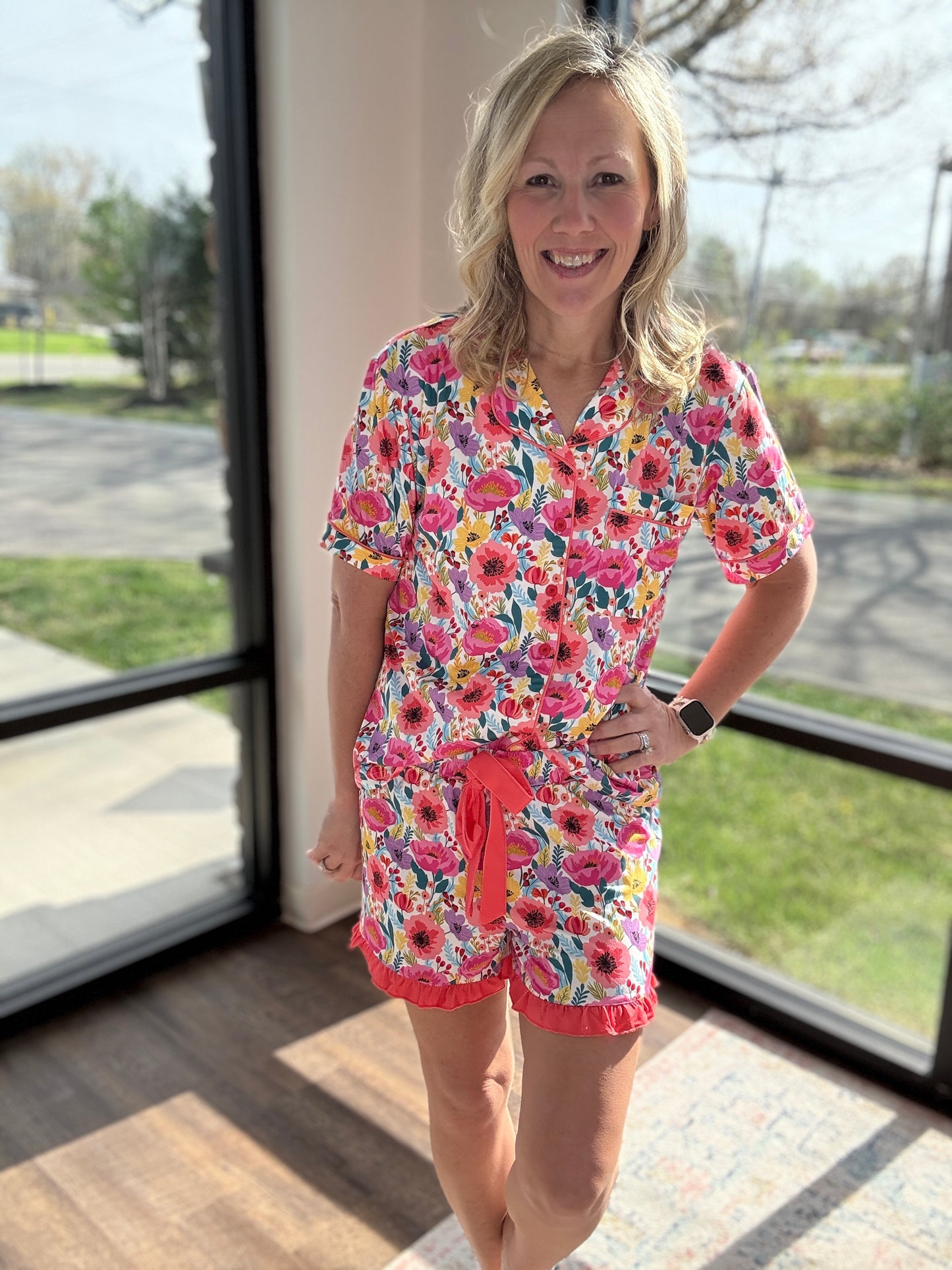 Fields Of Floral PJ Set