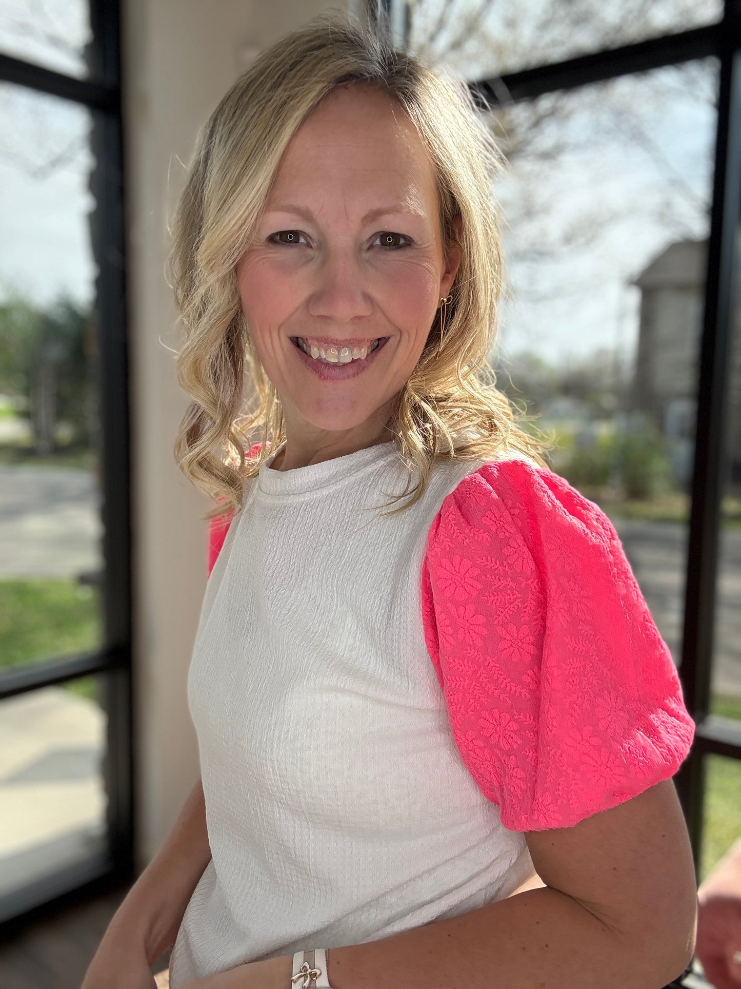 Courtland Textured Top