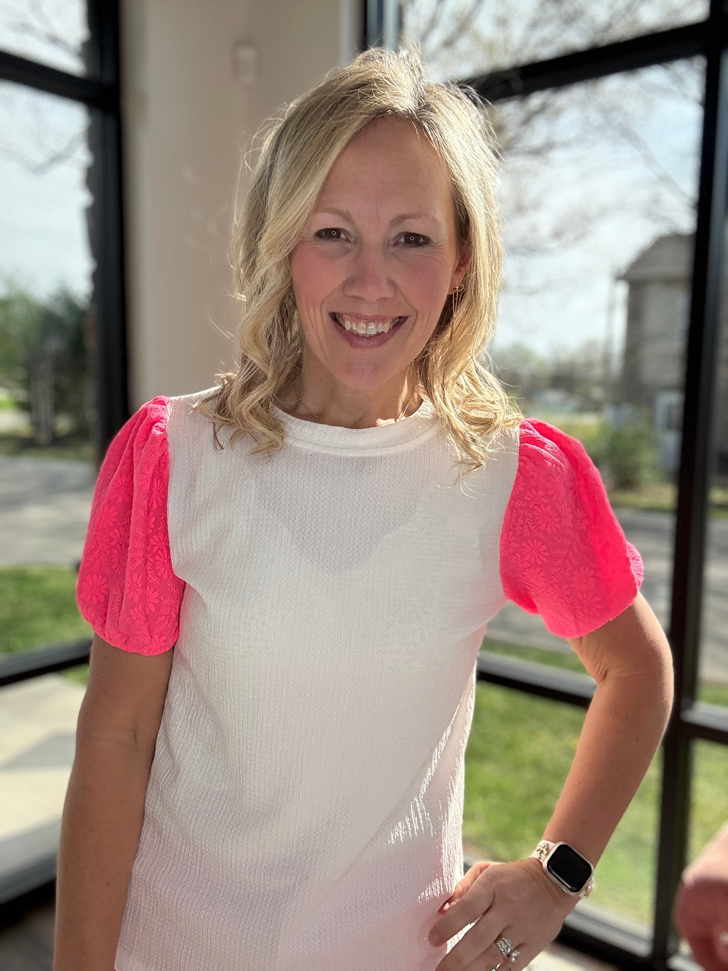 Courtland Textured Top