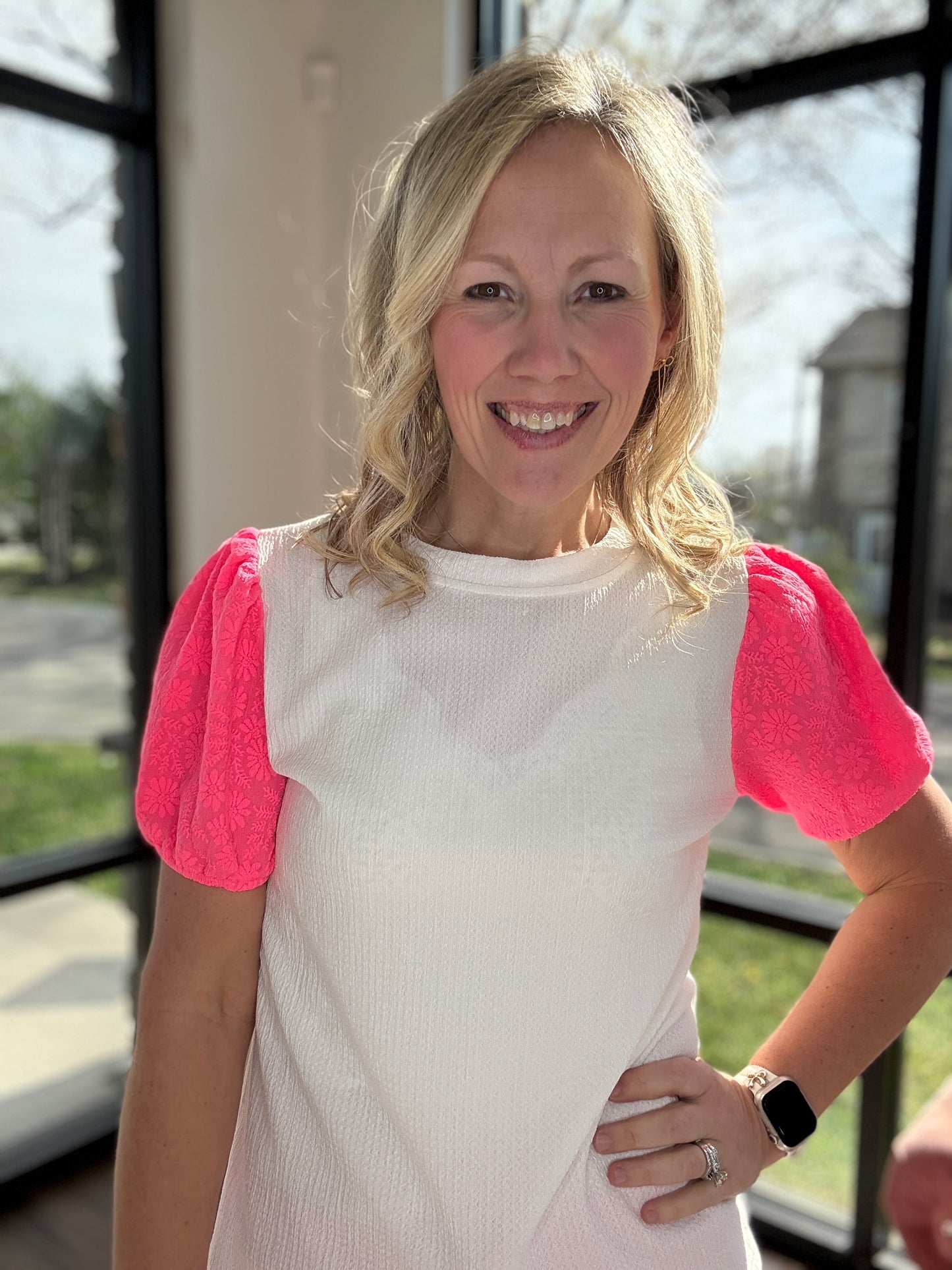 Courtland Textured Top