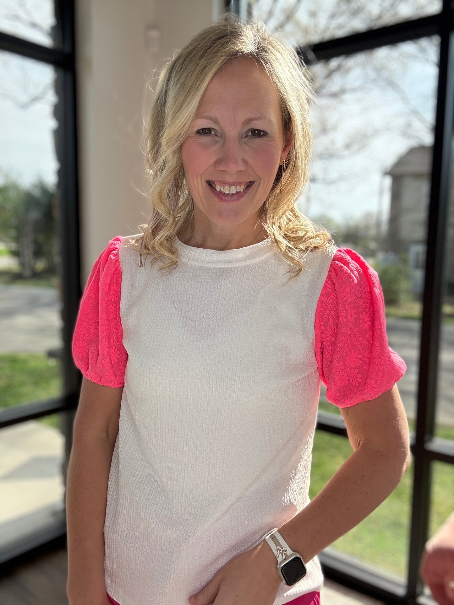 Courtland Textured Top