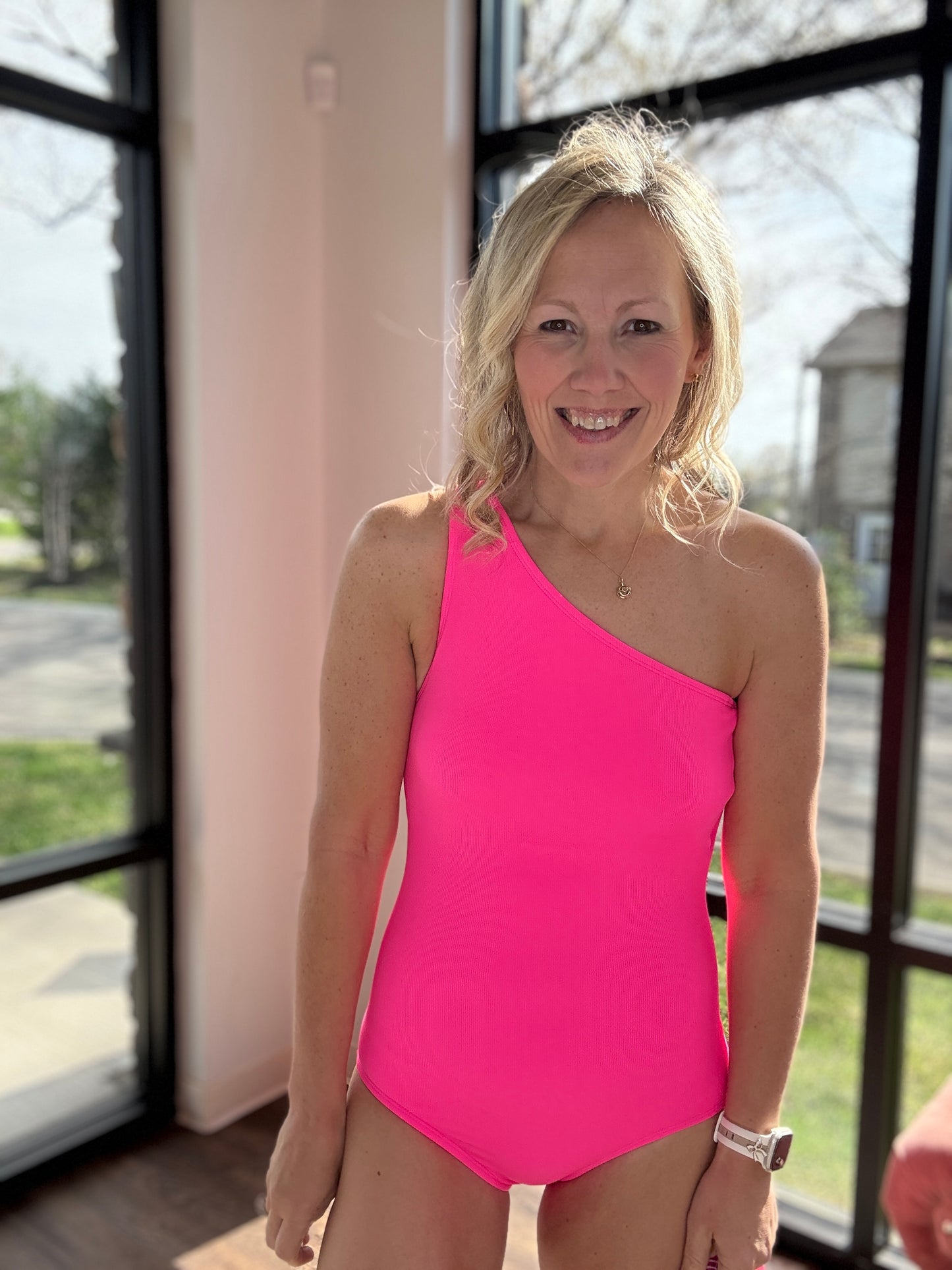 Beach Bound Swimsuit-Pink