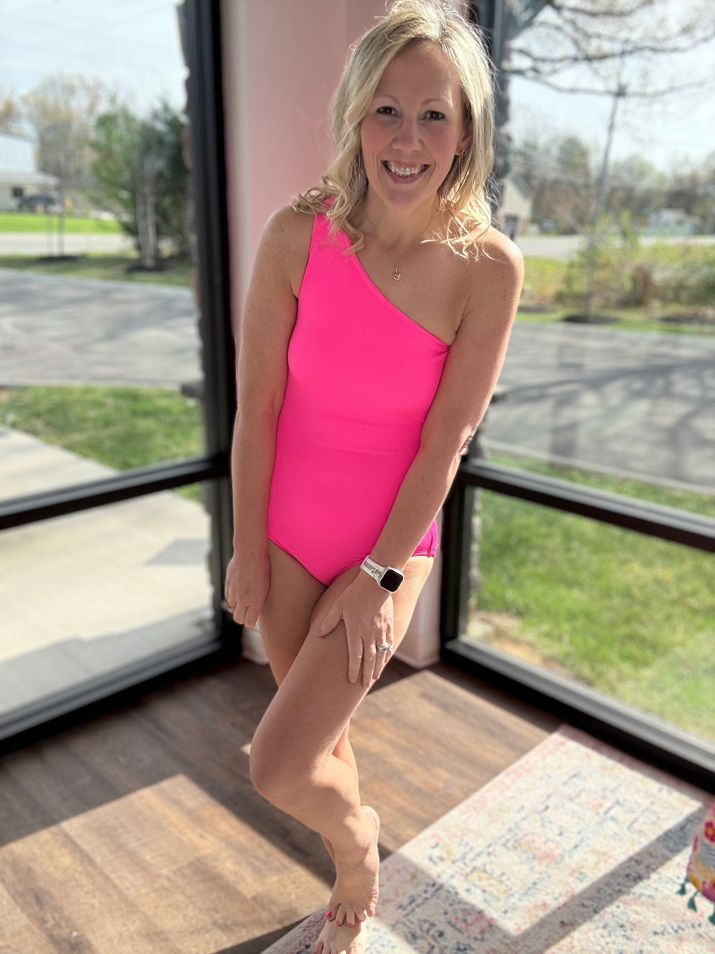 Beach Bound Swimsuit-Pink