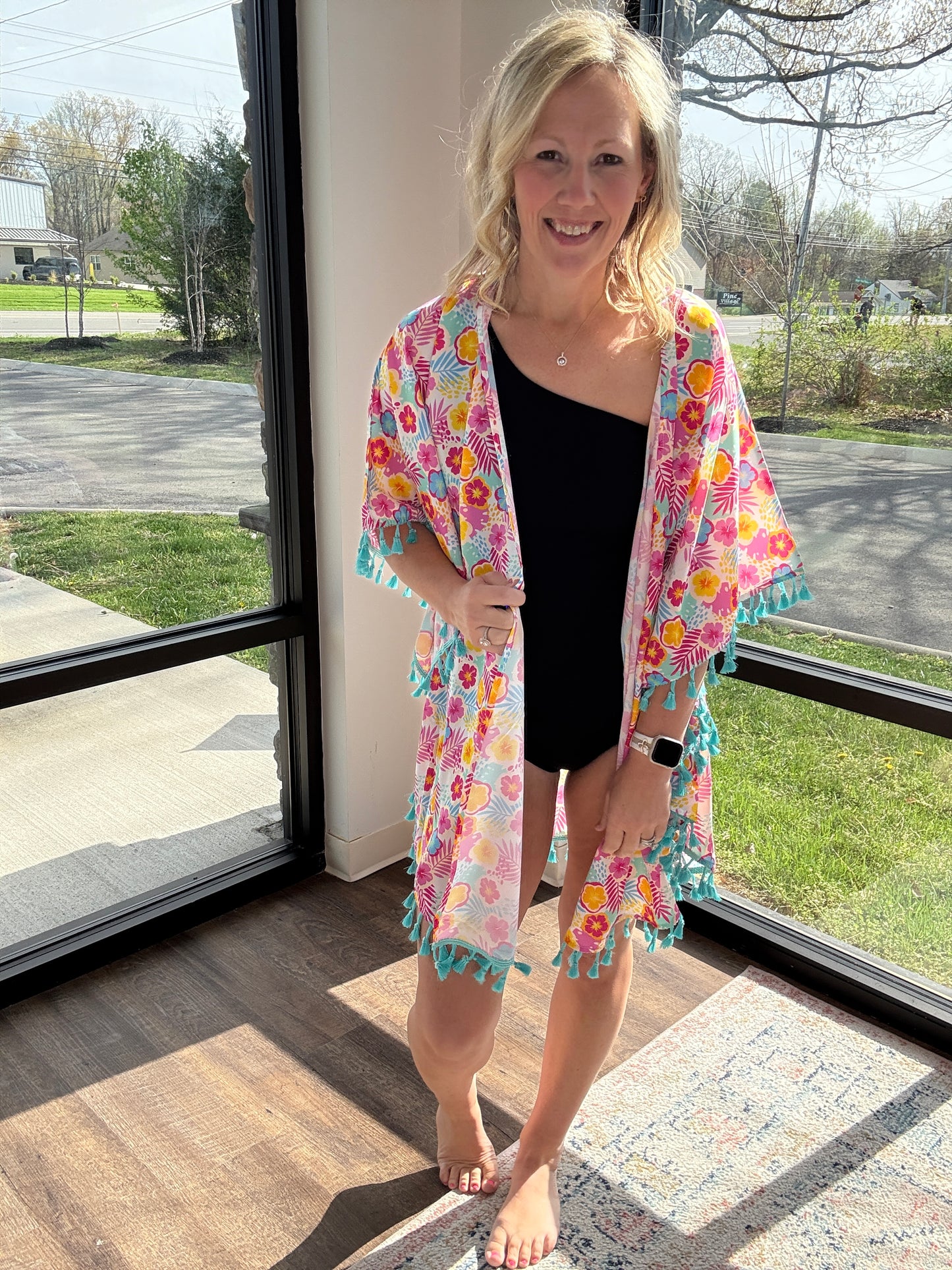 Beach Bound Swimsuit-Black