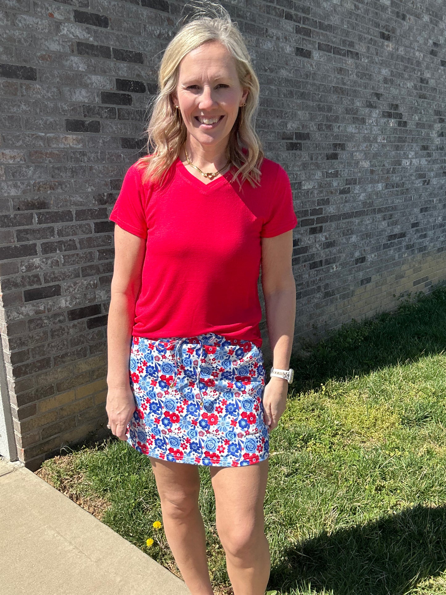 Liberty Floral Skort