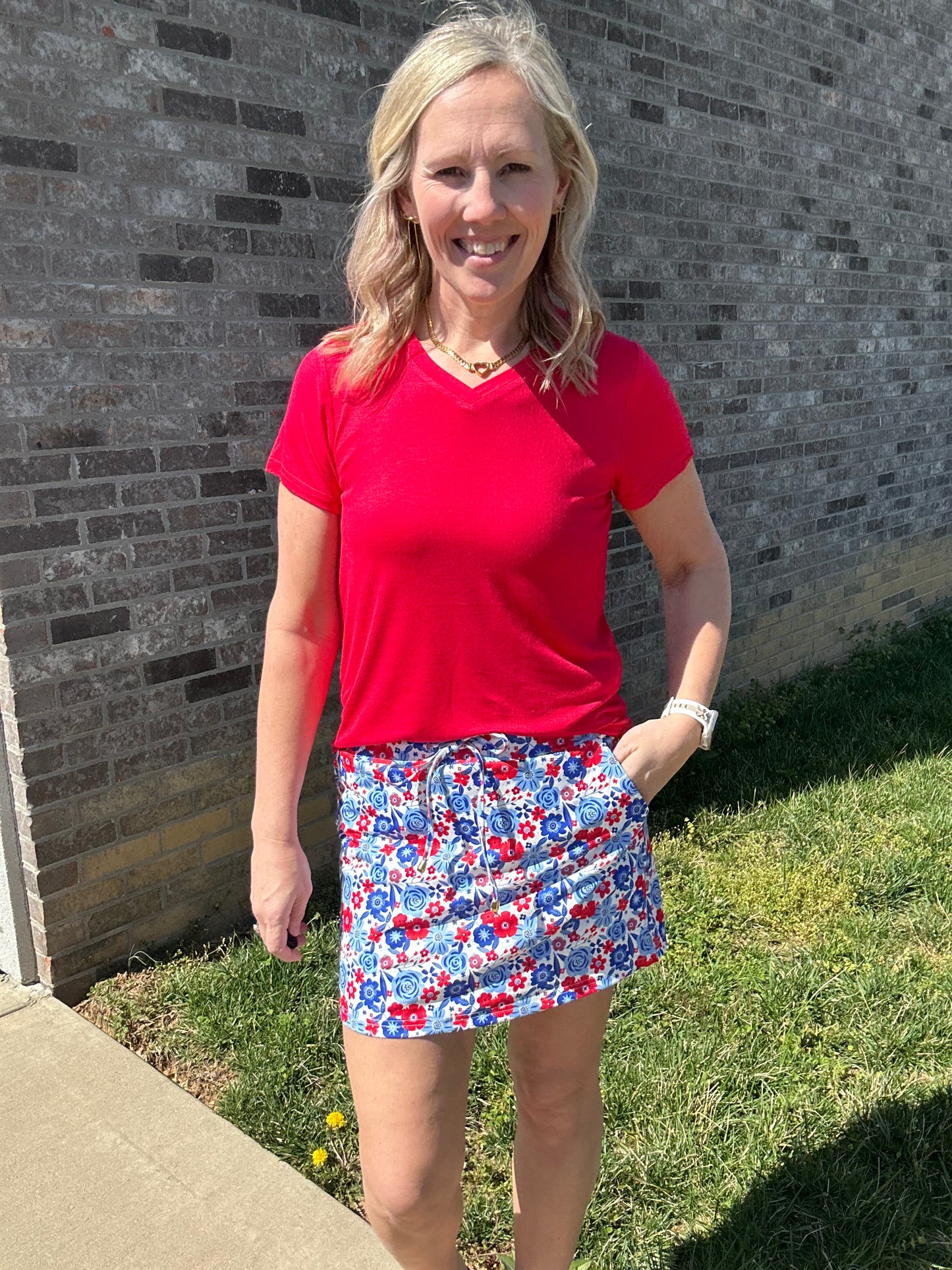 Liberty Floral Skort