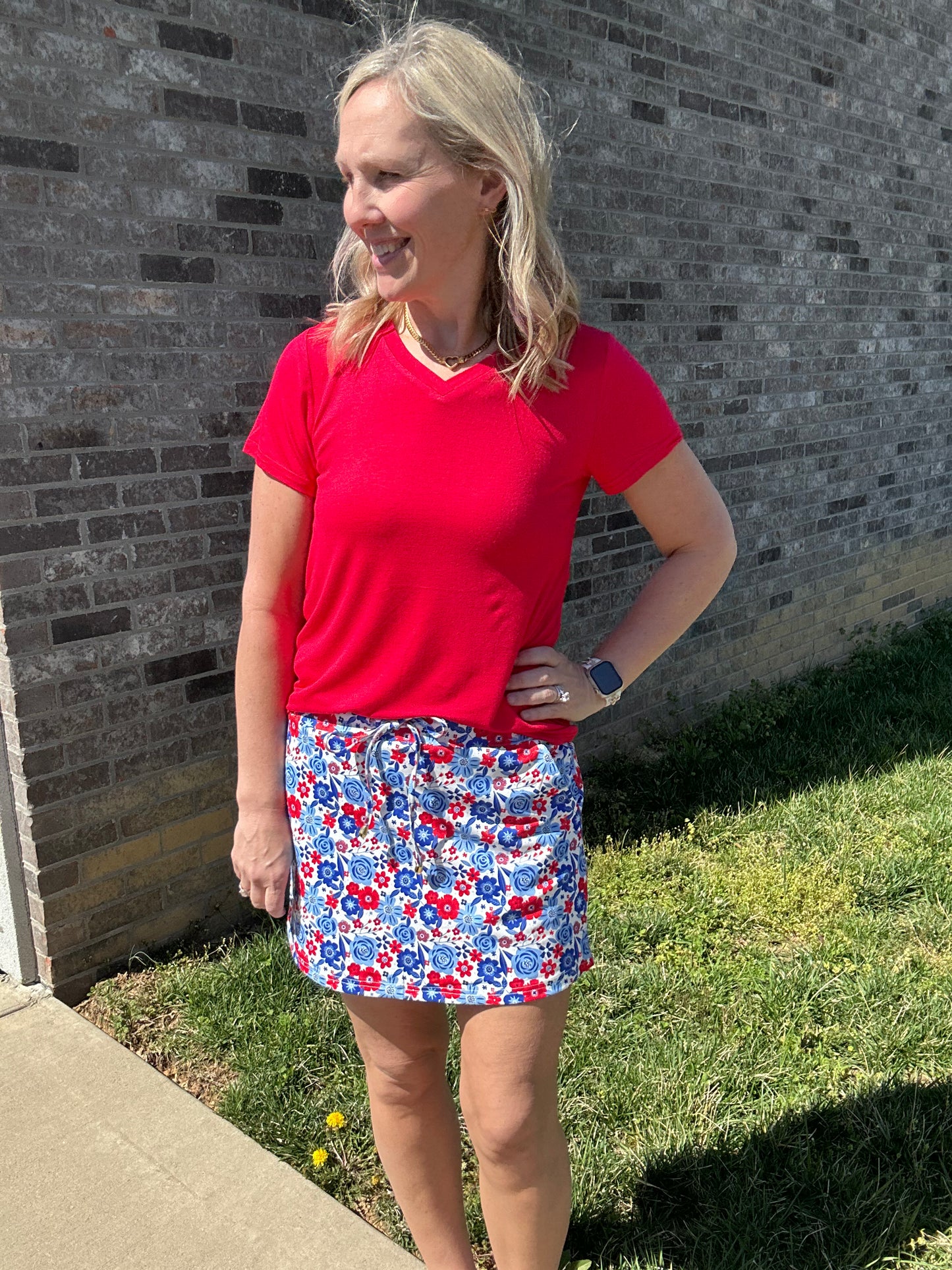 Liberty Floral Skort