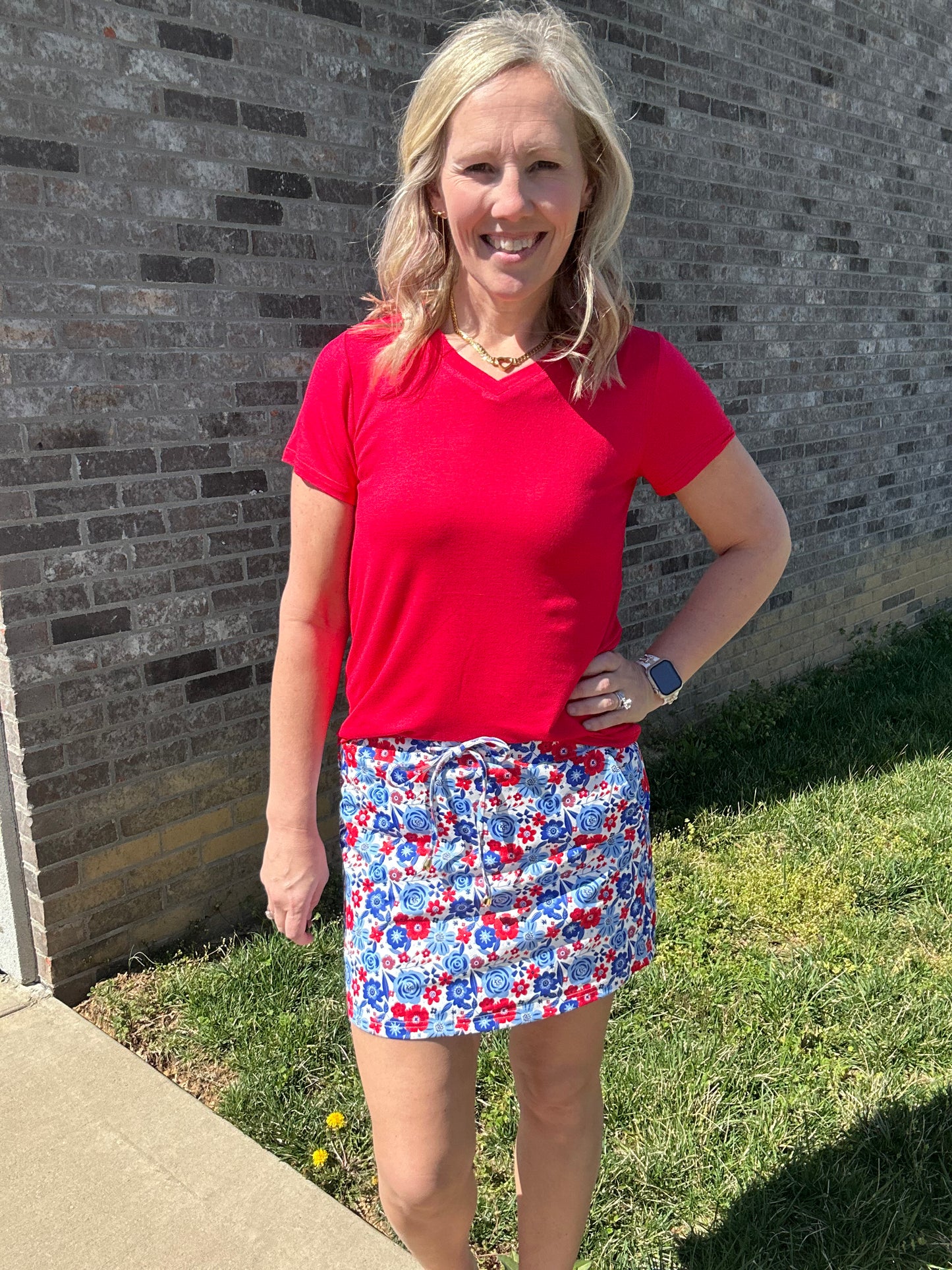 Liberty Floral Skort