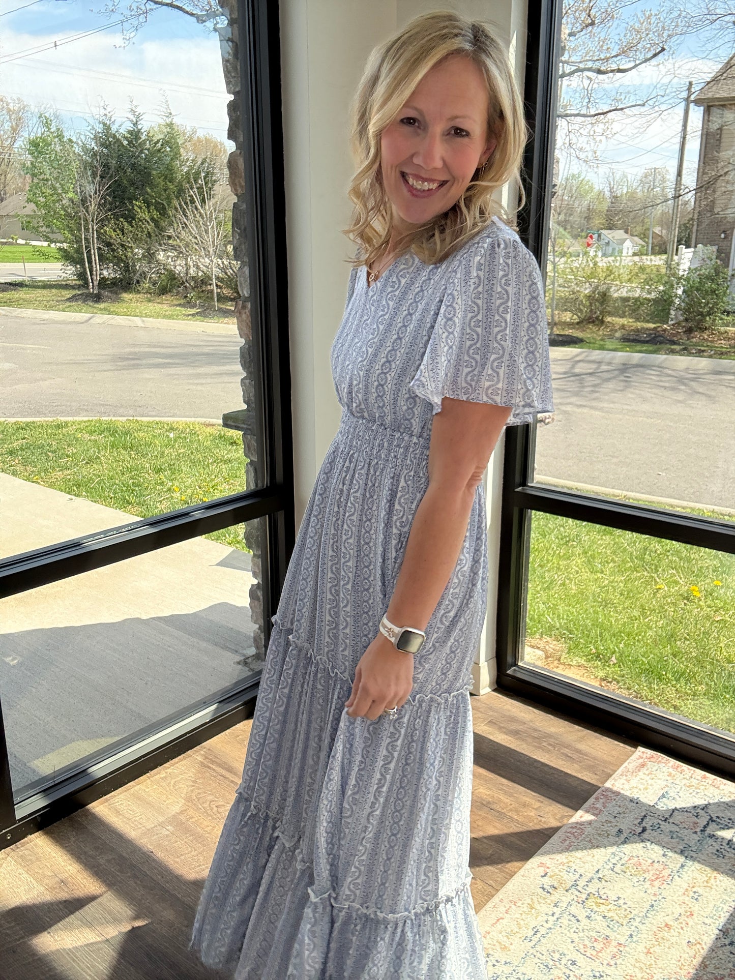 Porcelain Blue Dress