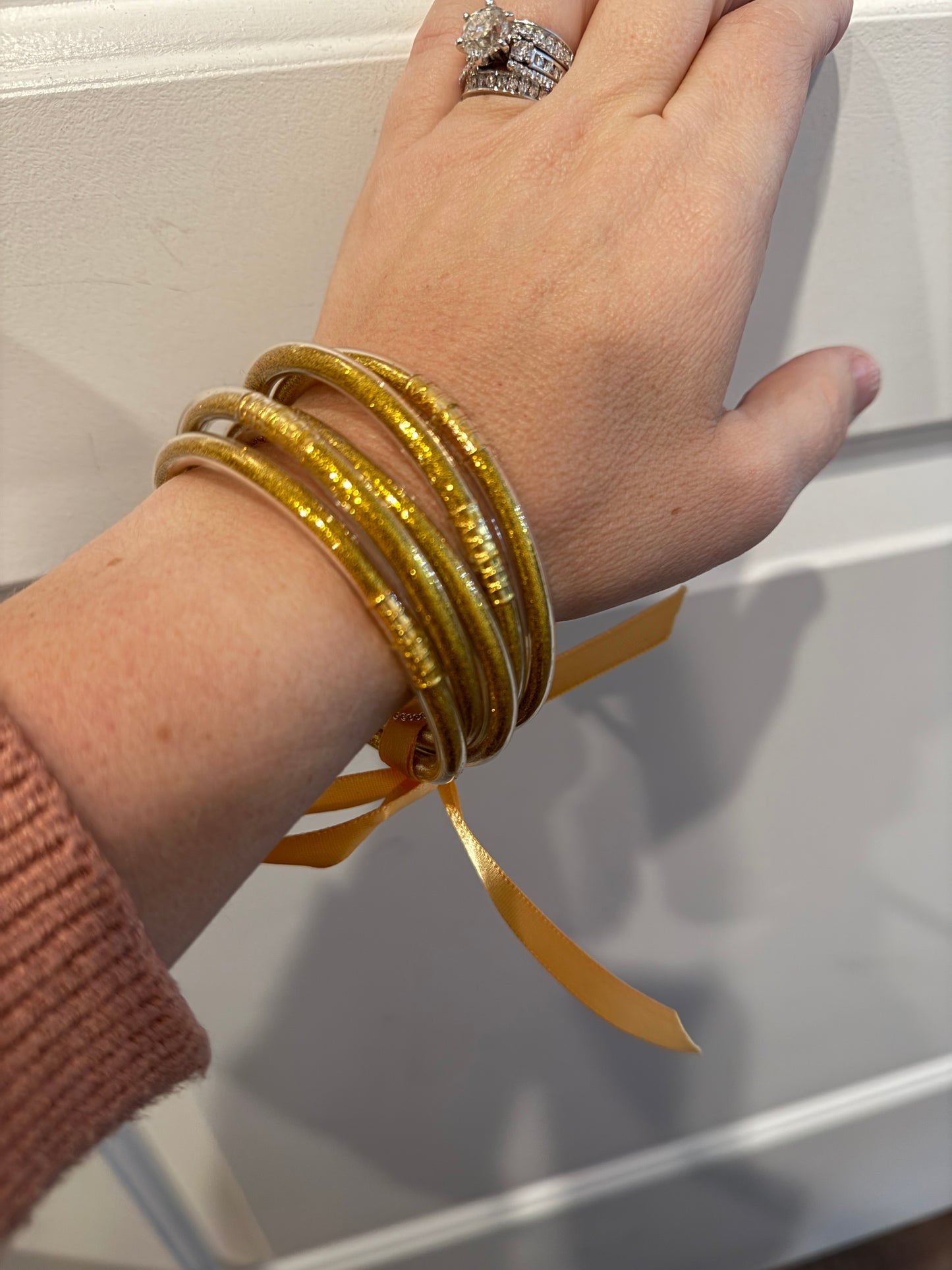 Gold Bangle Set
