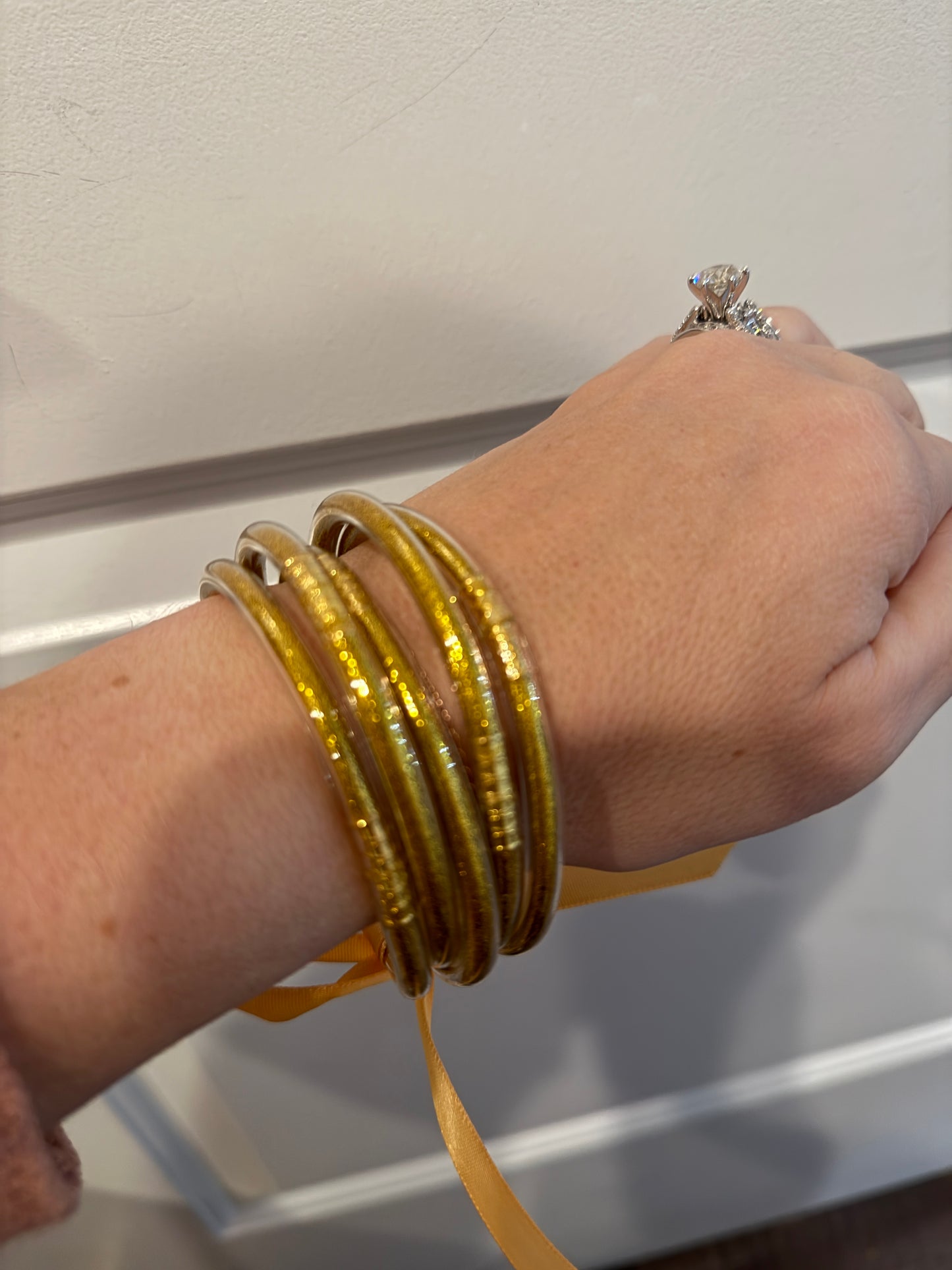 Gold Bangle Set