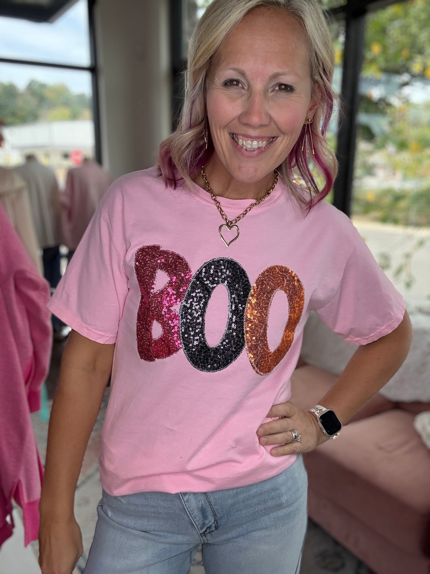 Boo Halloween Tee
