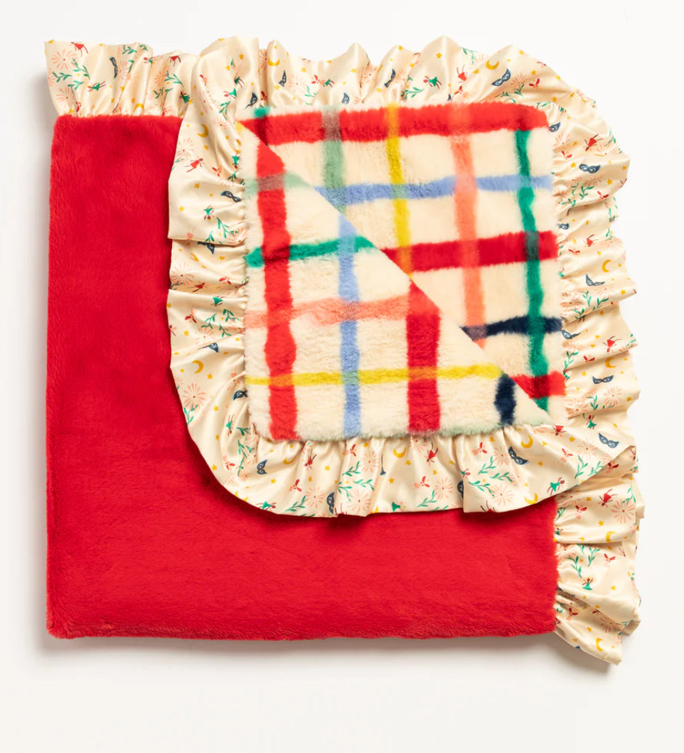 Festive Plaid Blanket