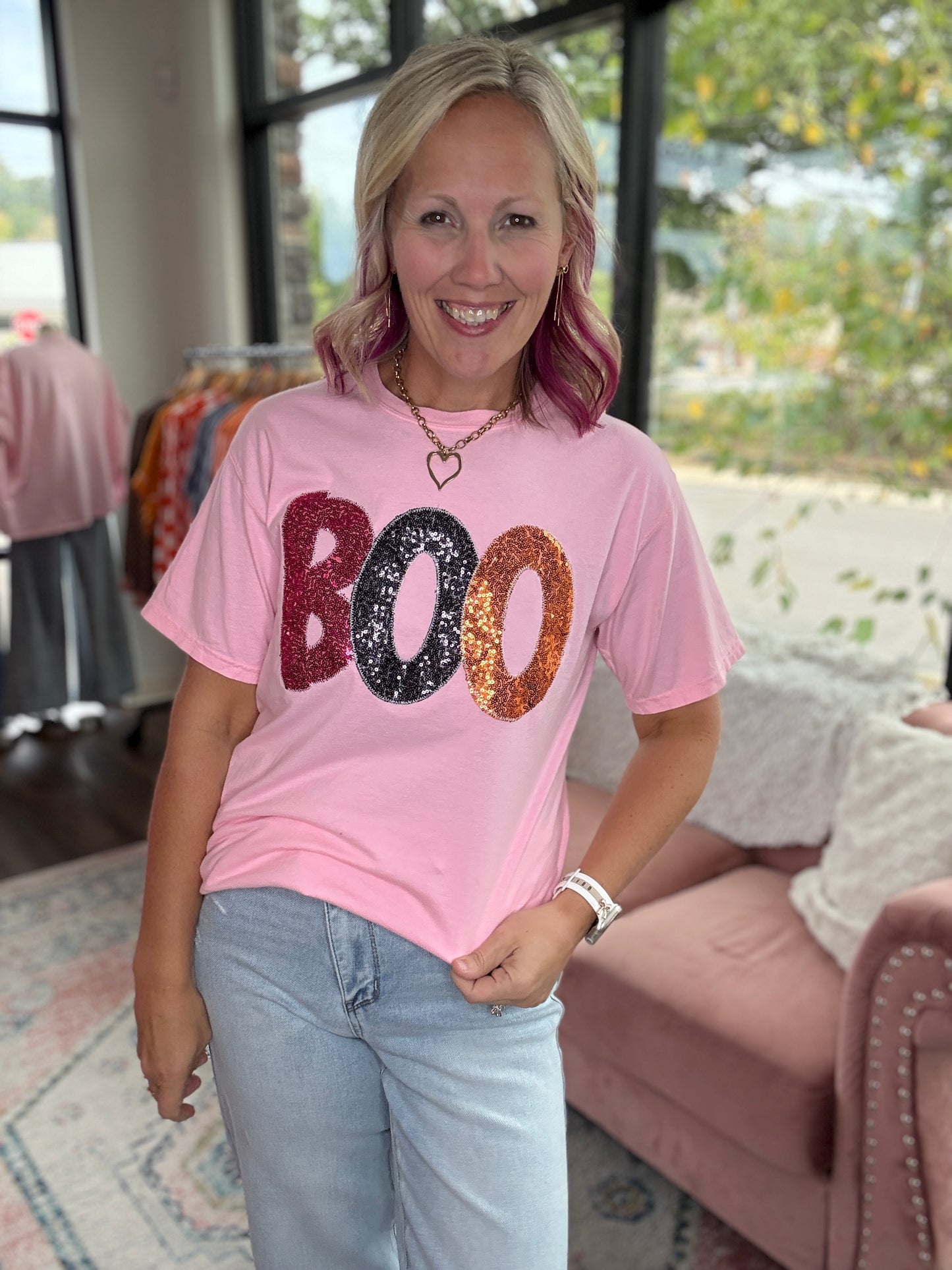 Boo Halloween Tee