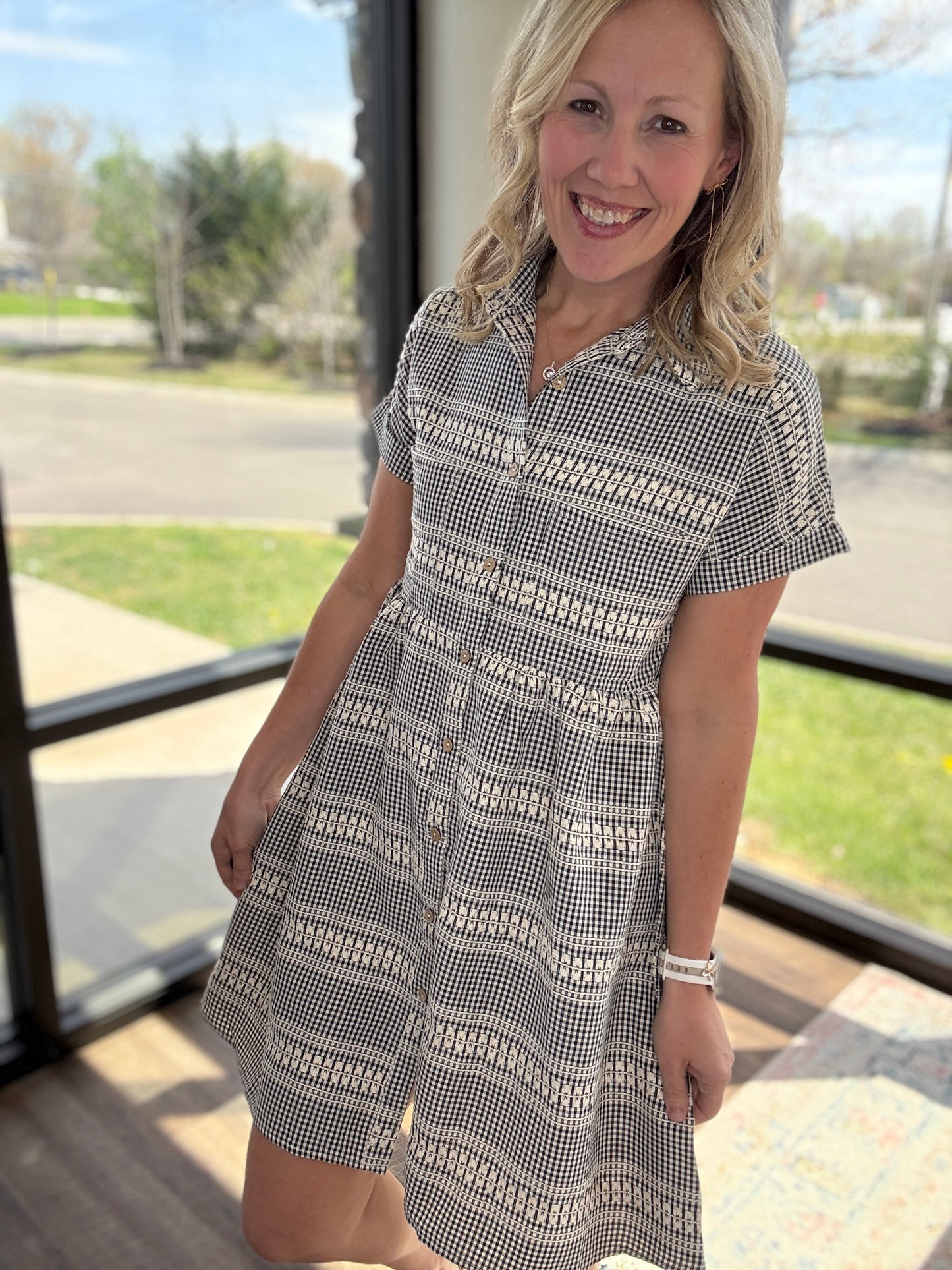 The Gingham Check Dress