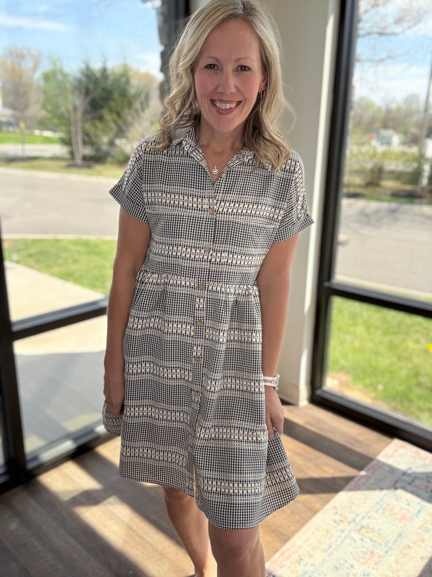The Gingham Check Dress