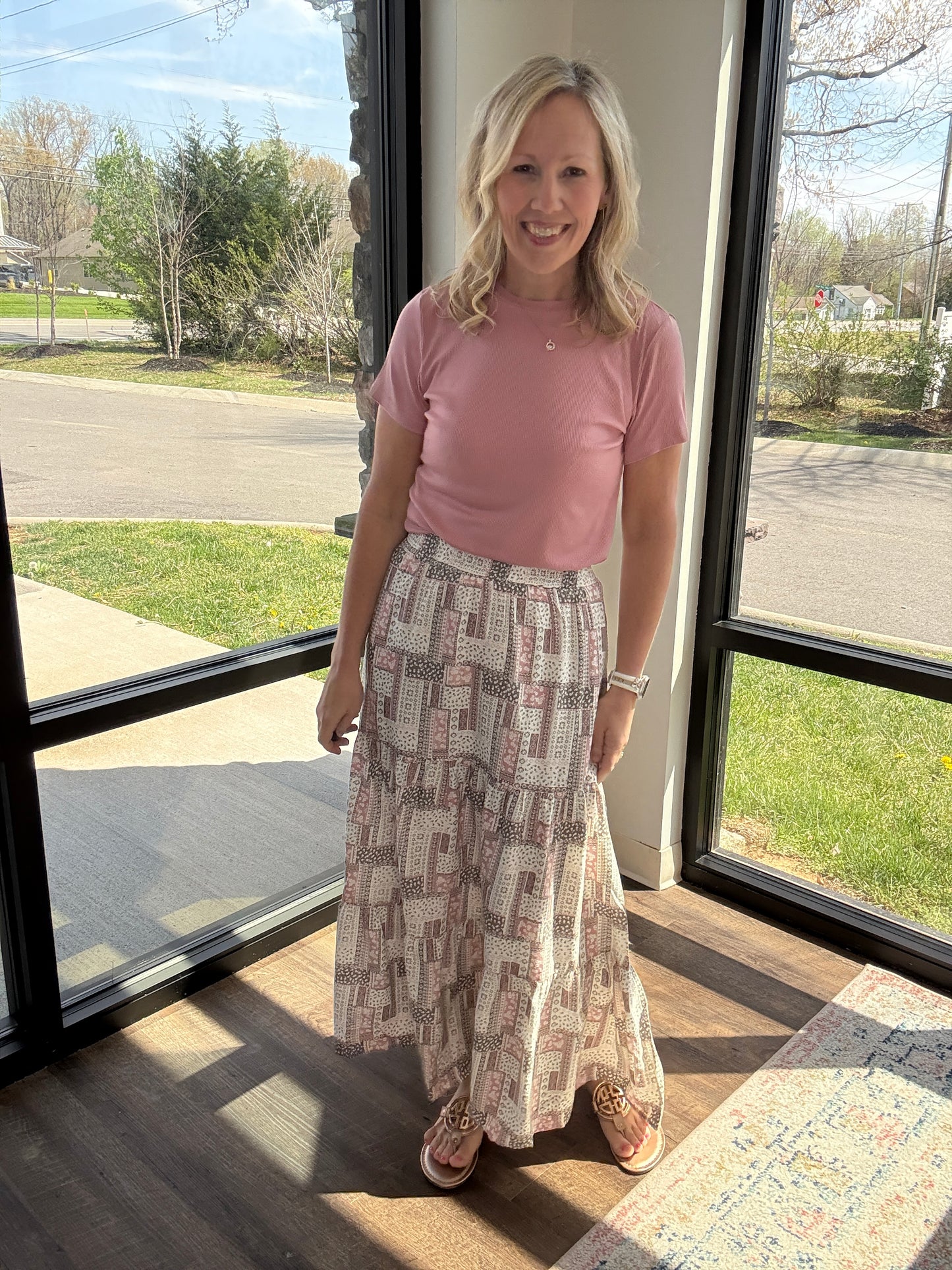 Boho Patchwork Skirt