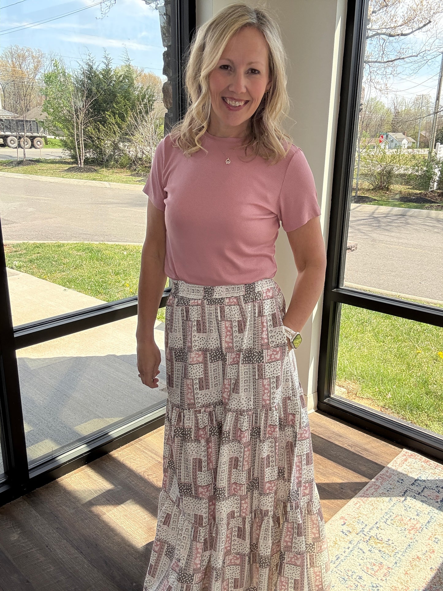 Boho Patchwork Skirt
