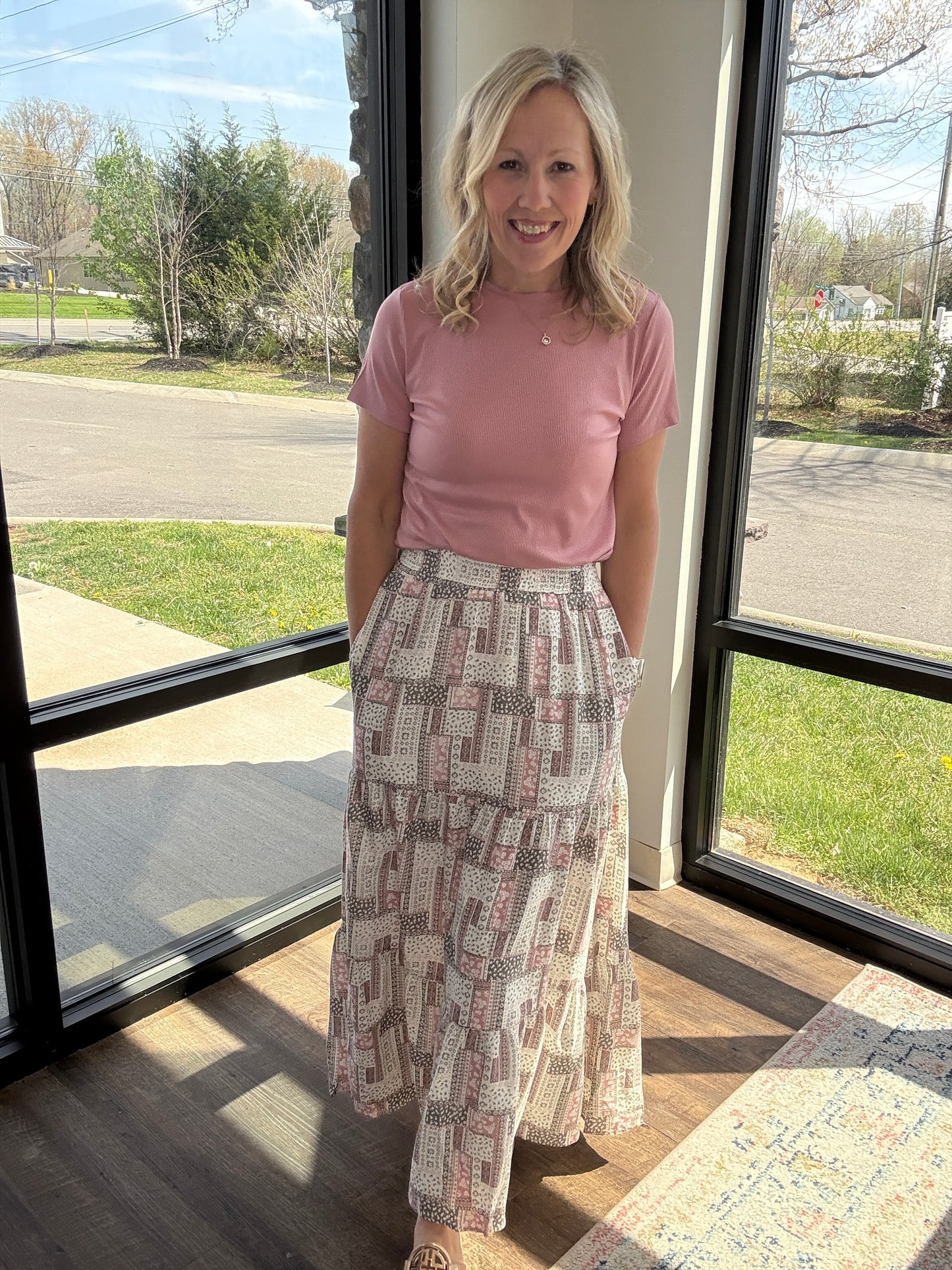 Boho Patchwork Skirt