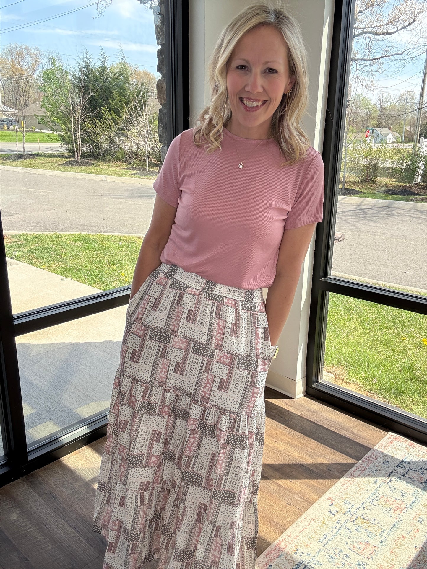 Boho Patchwork Skirt