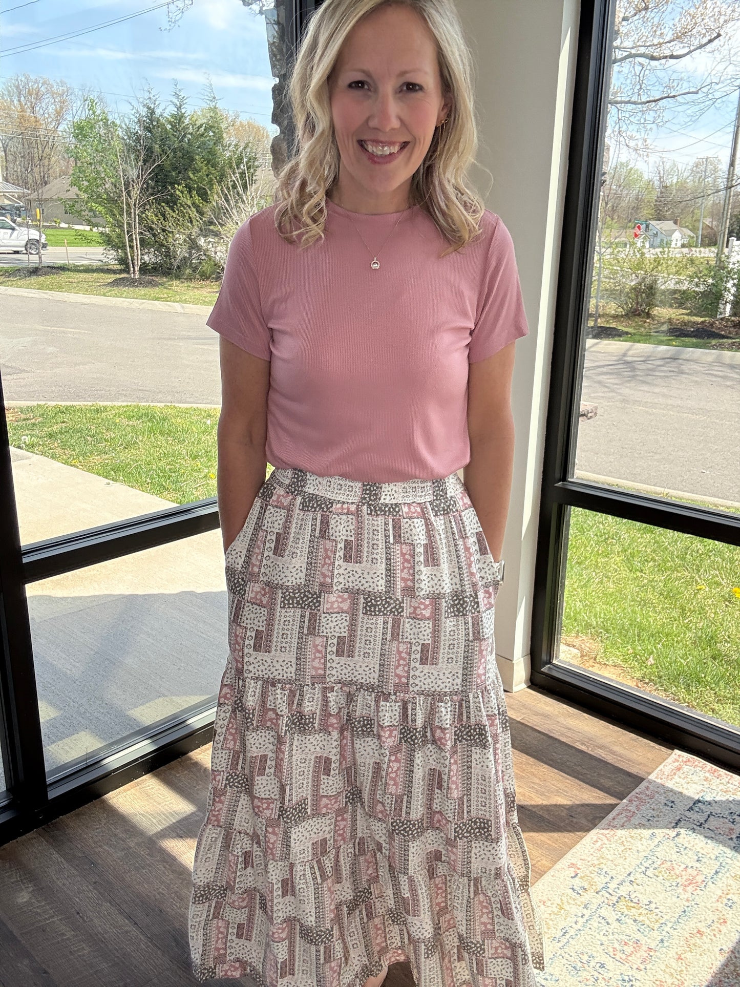 Boho Patchwork Skirt