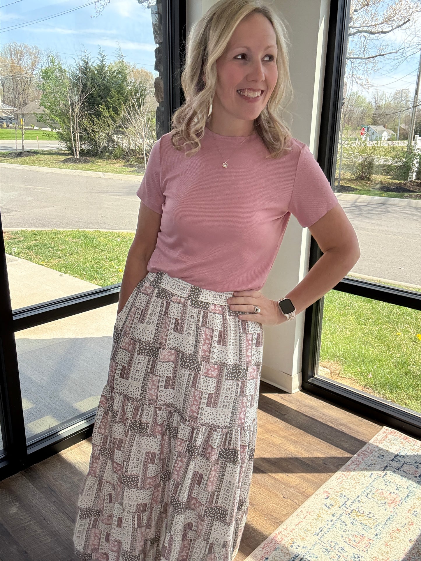 Boho Patchwork Skirt