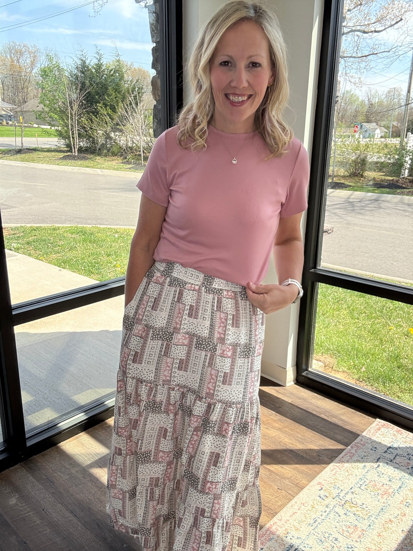 Boho Patchwork Skirt