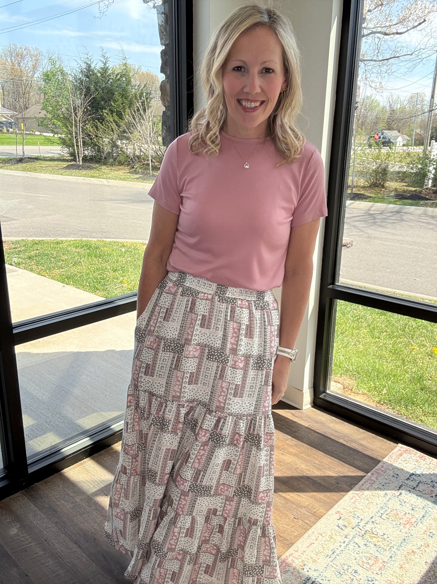 Boho Patchwork Skirt